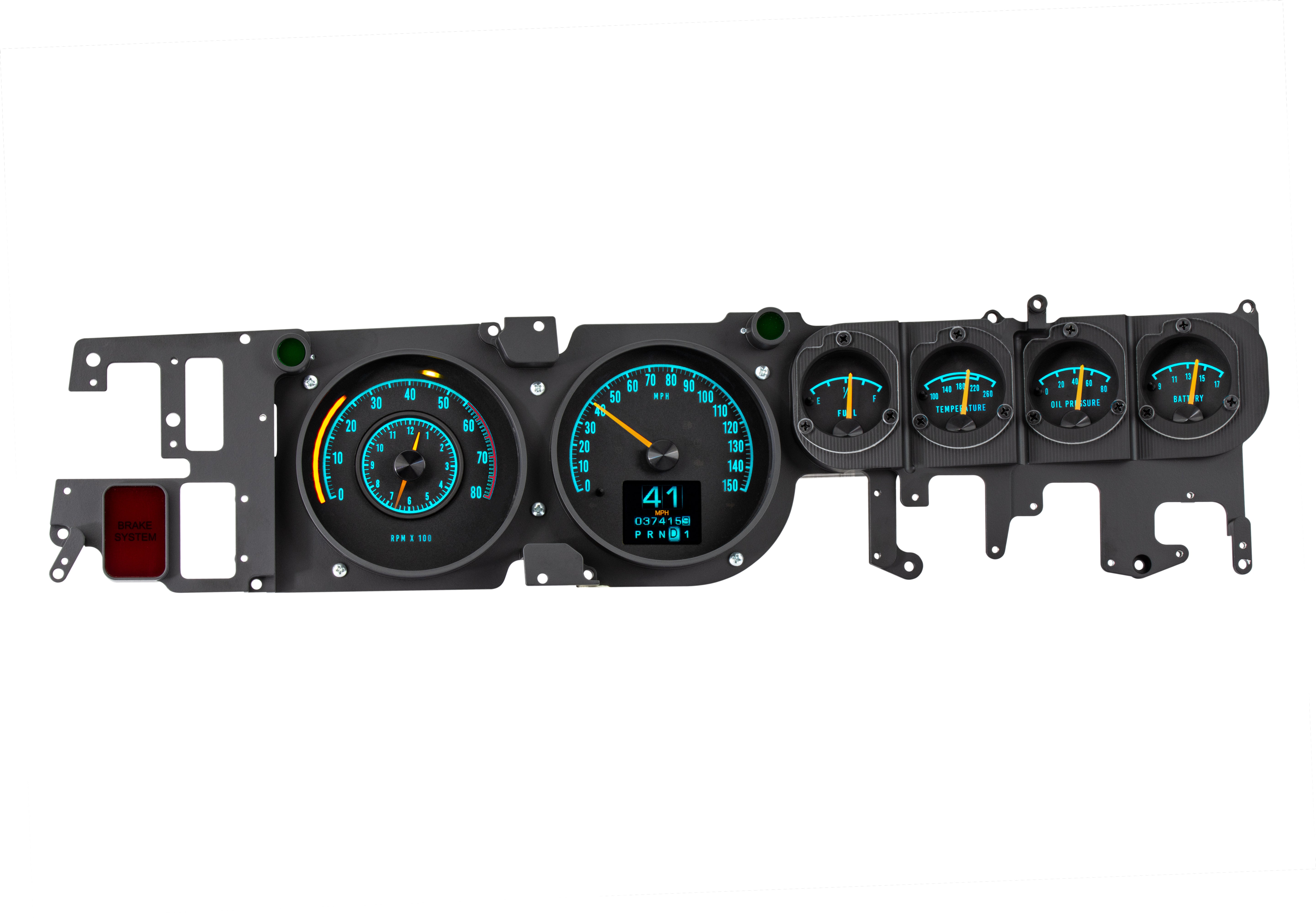 Dakota Digital RTX-68D-CHG-X — 1968–70 Dodge Charger RTX Gauge