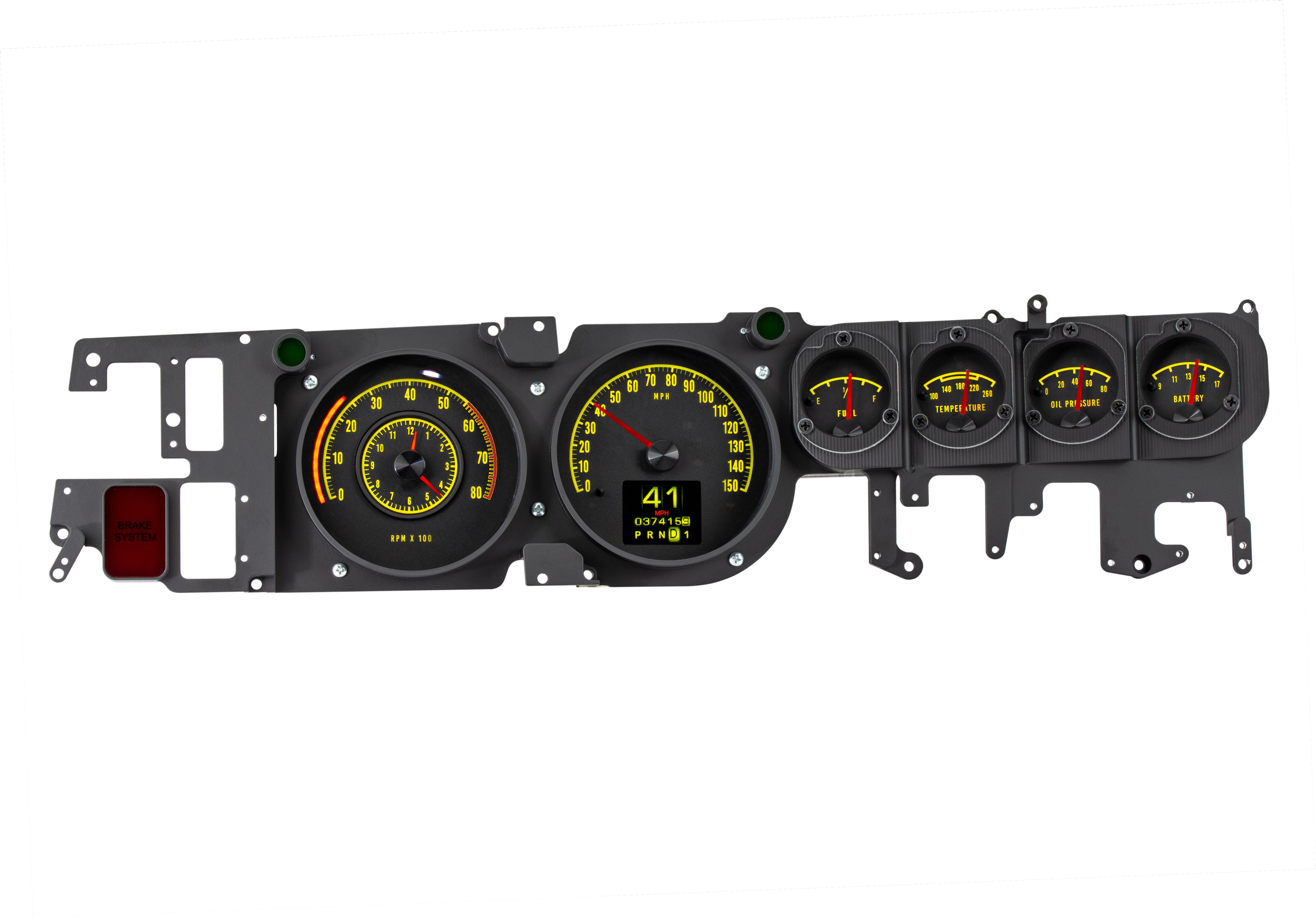 Dakota Digital RTX-68D-CHG-X — 1968–70 Dodge Charger RTX Gauge