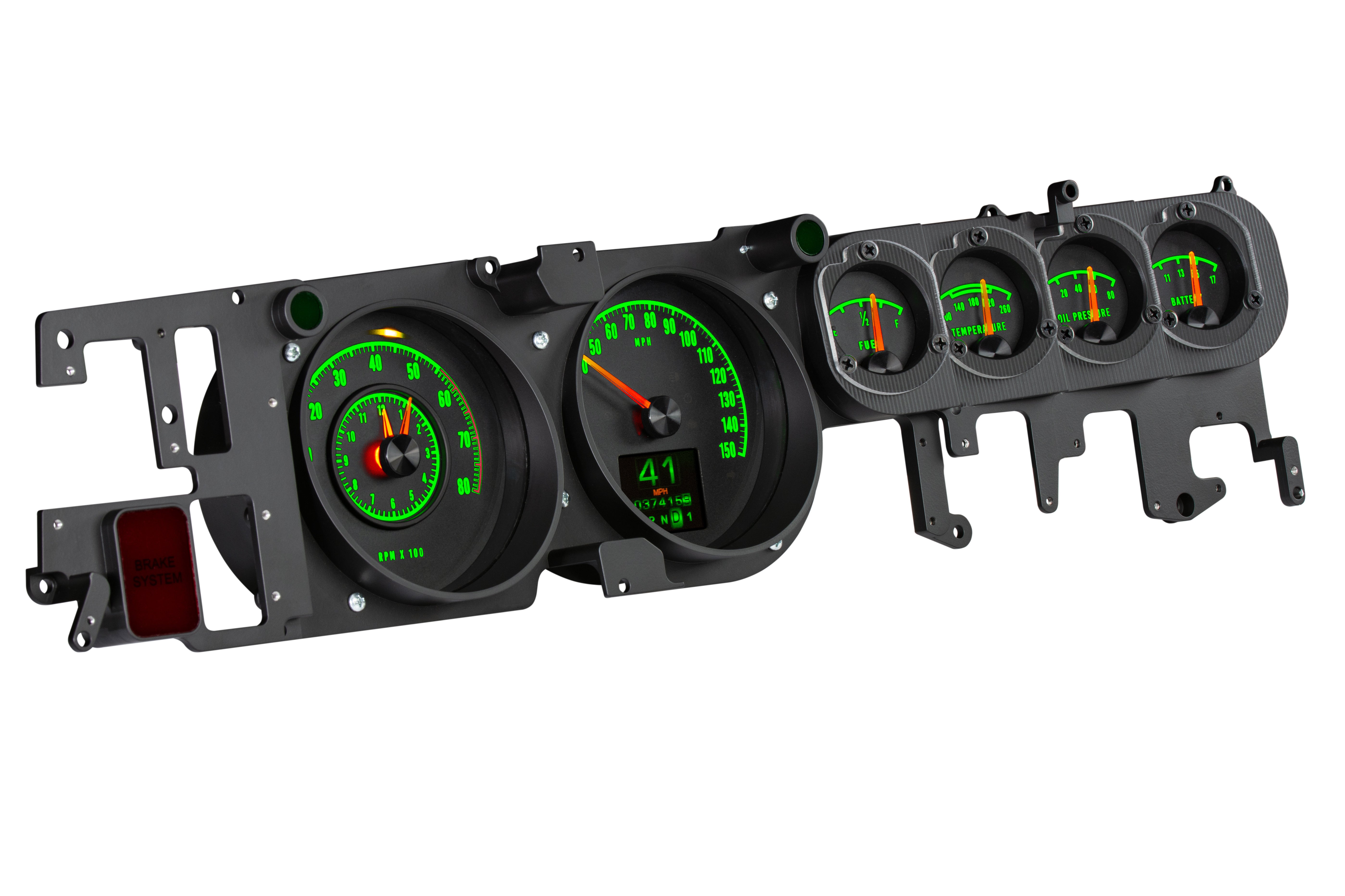 Dakota Digital RTX-68D-CHG-X — 1968–70 Dodge Charger RTX Gauge