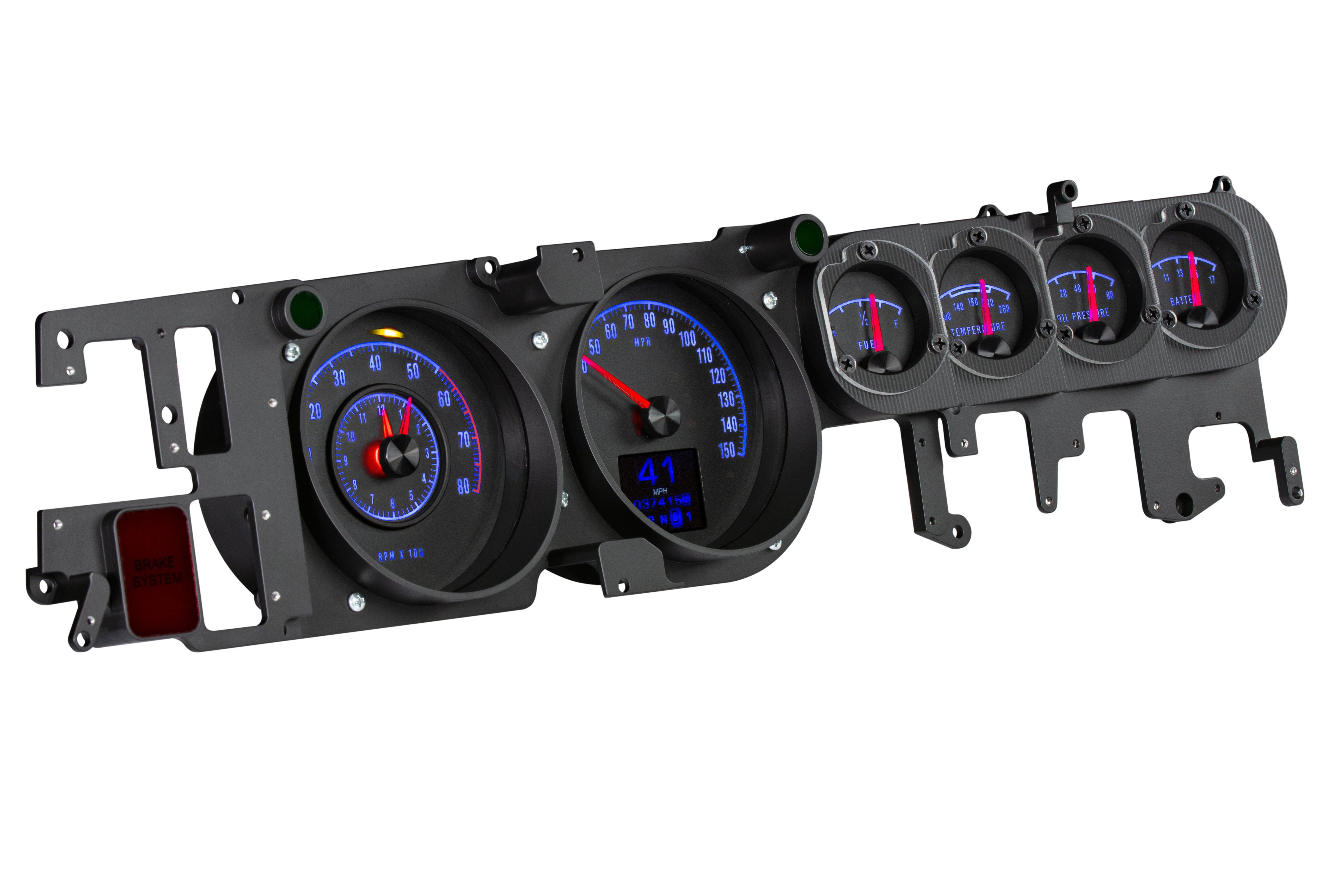 Dakota Digital RTX-68D-CHG-X — 1968–70 Dodge Charger RTX Gauge