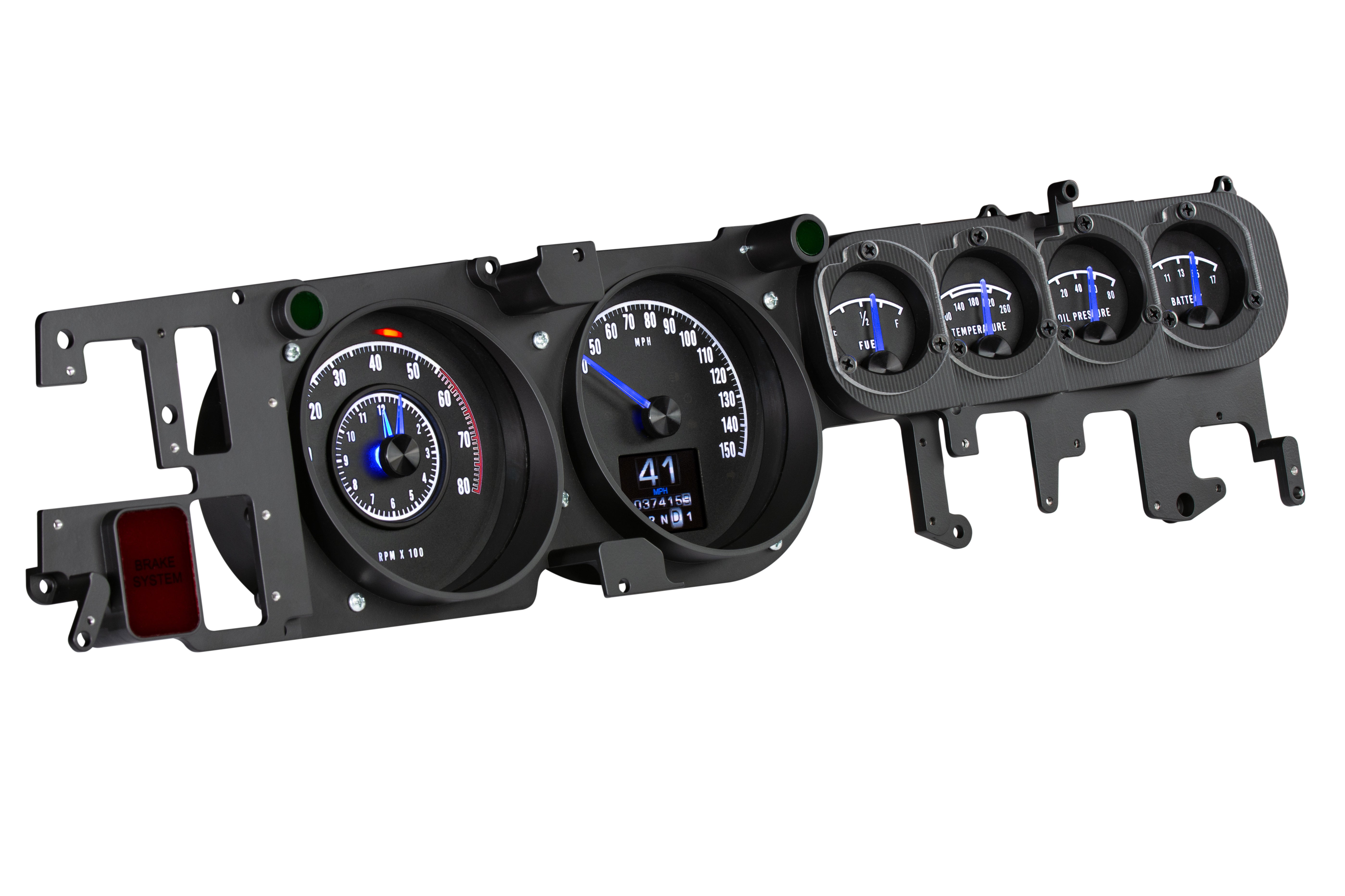 Dakota Digital RTX-68D-CHG-X — 1968–70 Dodge Charger RTX Gauge