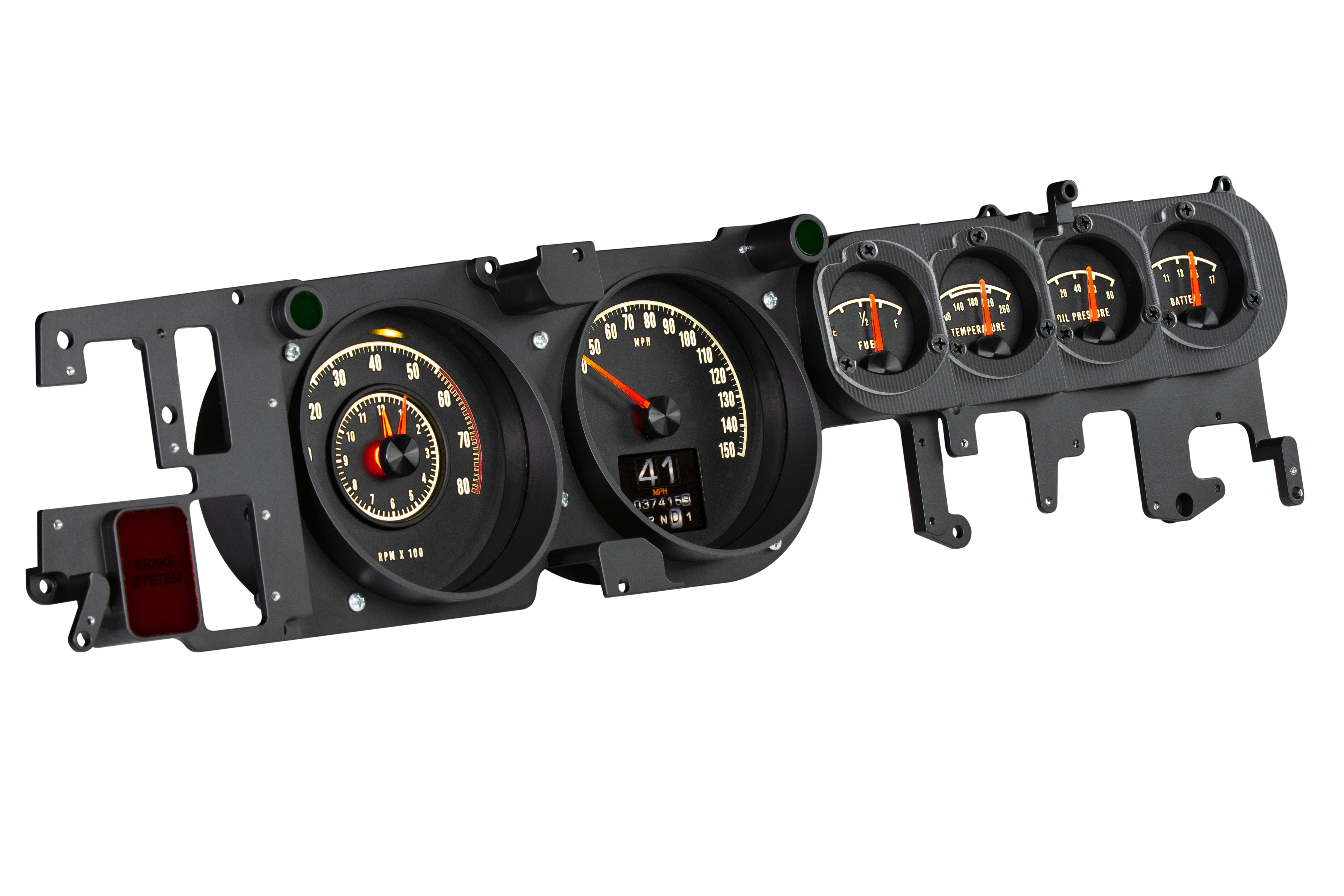 Dakota Digital RTX-68D-CHG-X — 1968–70 Dodge Charger RTX Gauge