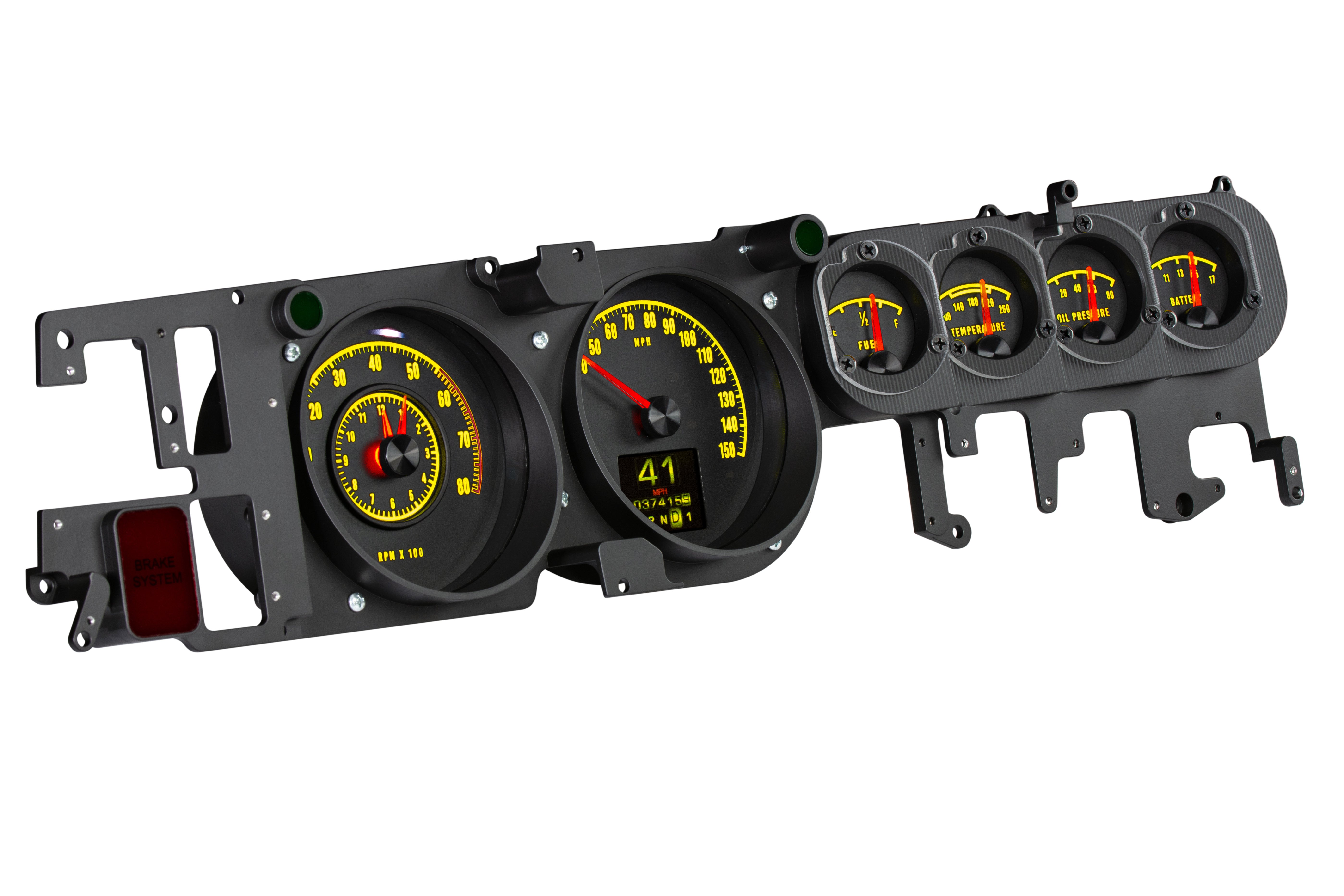 Dakota Digital RTX-68D-CHG-X — 1968–70 Dodge Charger RTX Gauge