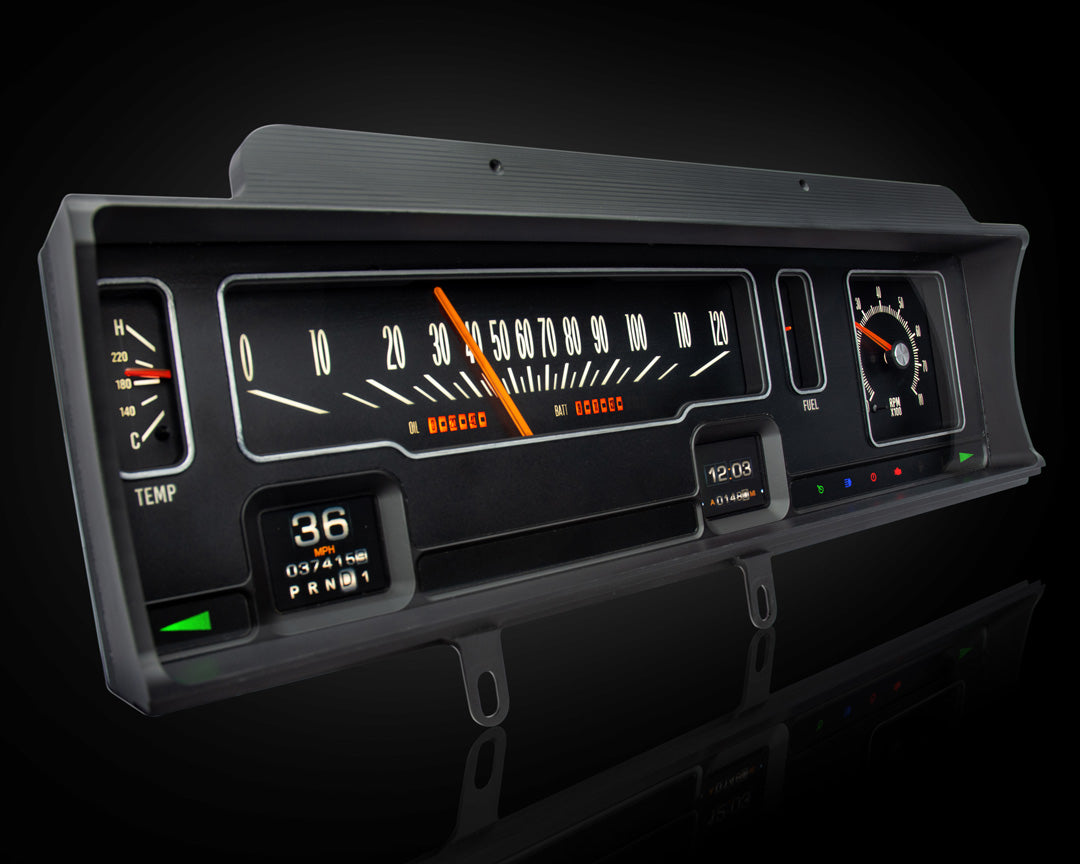 Dakota Digital RTX-70C-MAL-X — 1970–72 Chevy Malibu / Non-SS Chevelle / El Camino RTX Gauge Kit