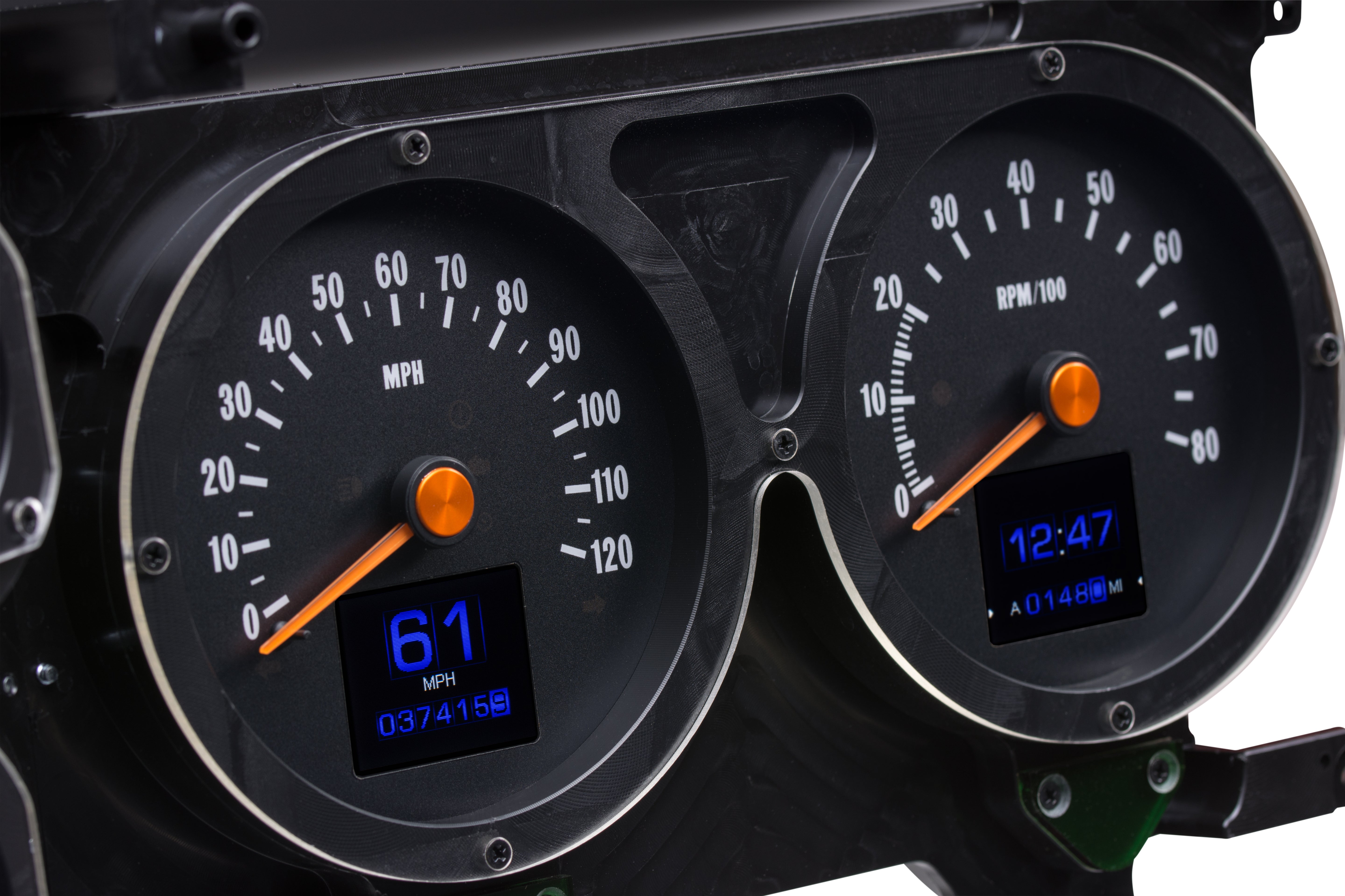 Dakota Digital RTX-73C-PU-X — 1973–1975 Chevy/GMC C10 Truck RTX Instrument System