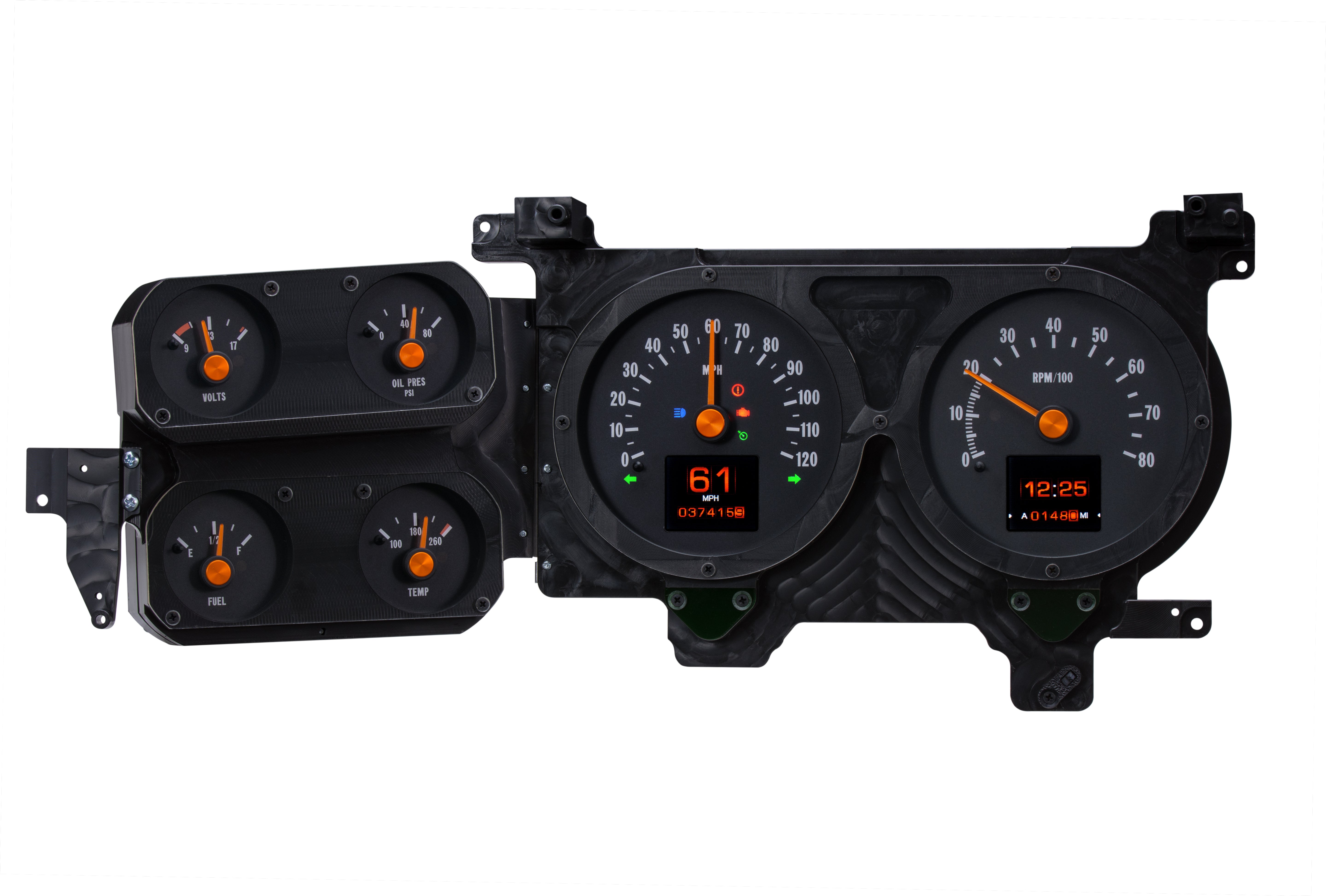 Dakota Digital RTX-73C-PU-X — 1973–1975 Chevy/GMC C10 Truck RTX Instrument System