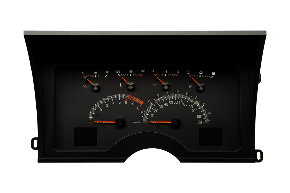 Dakota Digital RTX-92C-PU-X — 1992–1994 GM SUV (Blazer/Suburban) & Chevy/GMC Truck RTX Instrument System