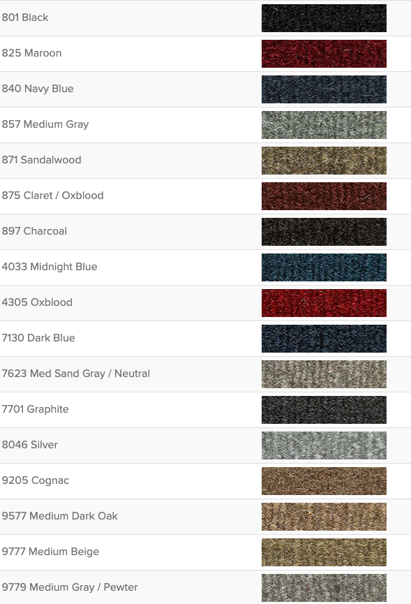 Chevrolet/GMC OBS SUV Carpet Kit (1992–1999)