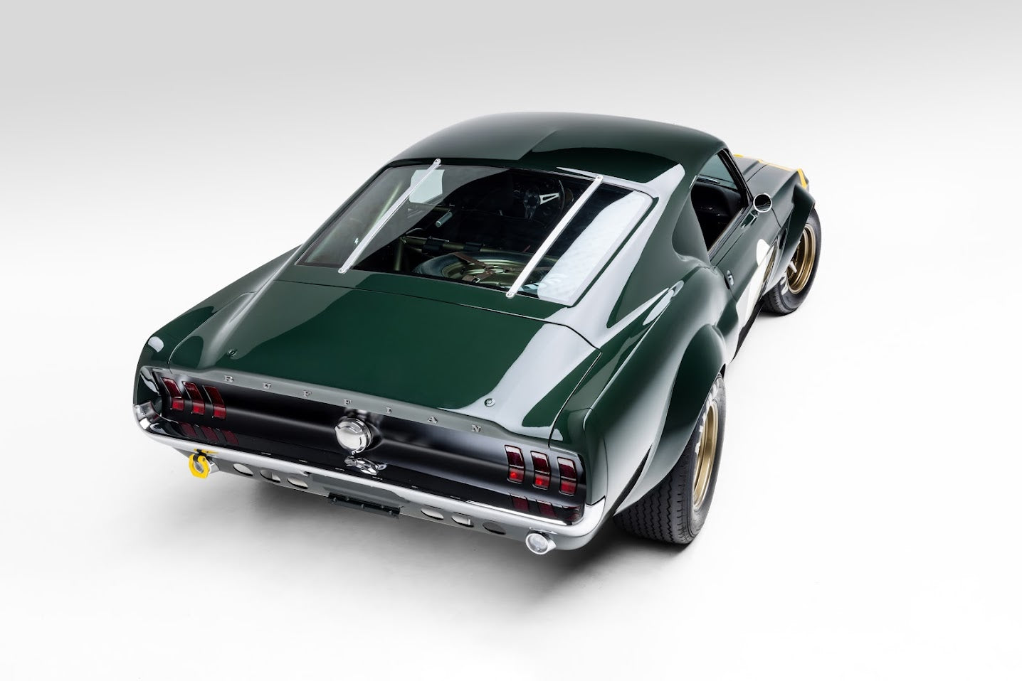 1967–1968 Mustang Flush-Mount Glass Kit — DOT, Trimless, American-Made (Fastback & Coupe)