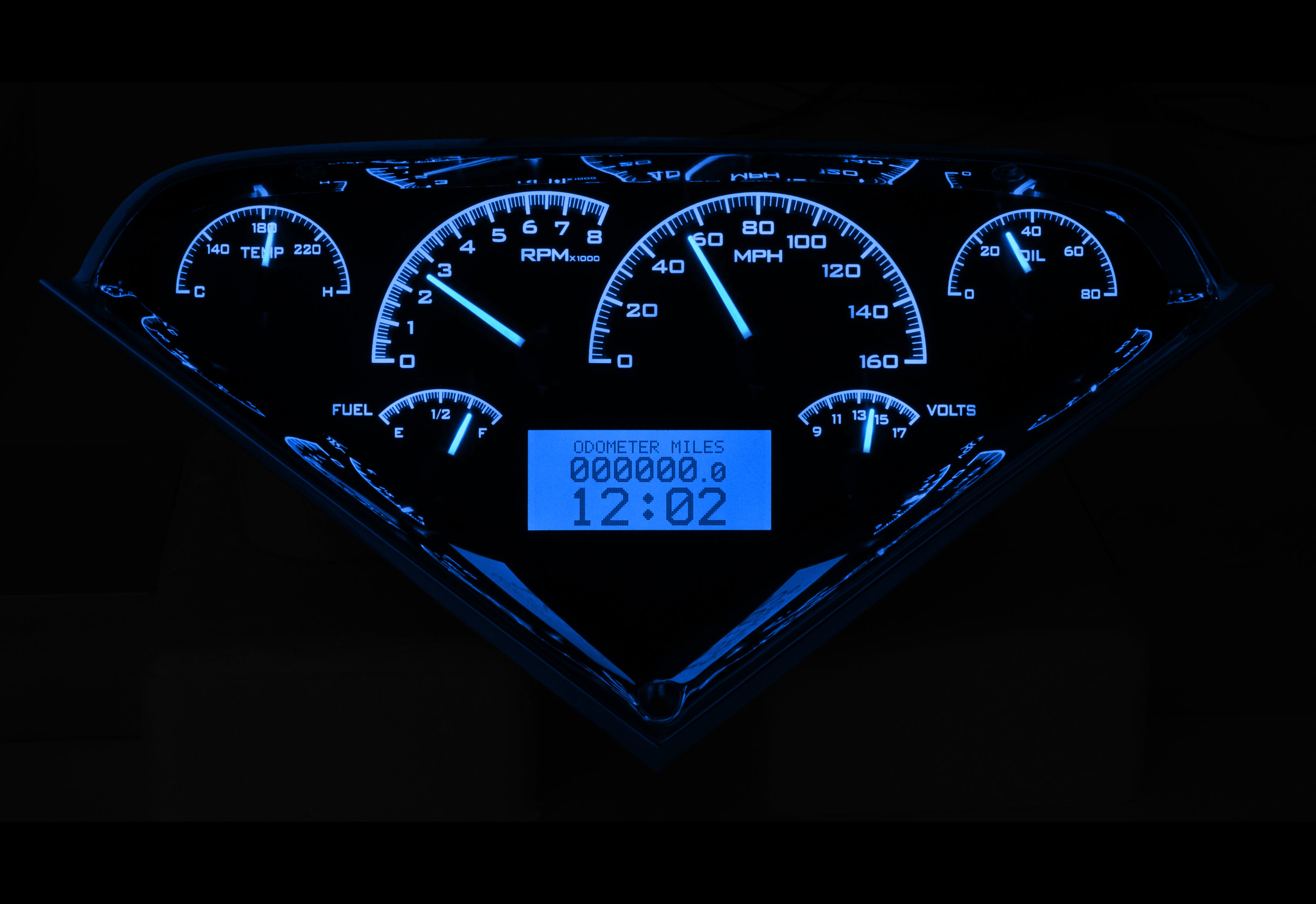 Dakota Digital VHX-55C-PU — 1955–1959 Chevy/GMC Truck VHX Instrument System