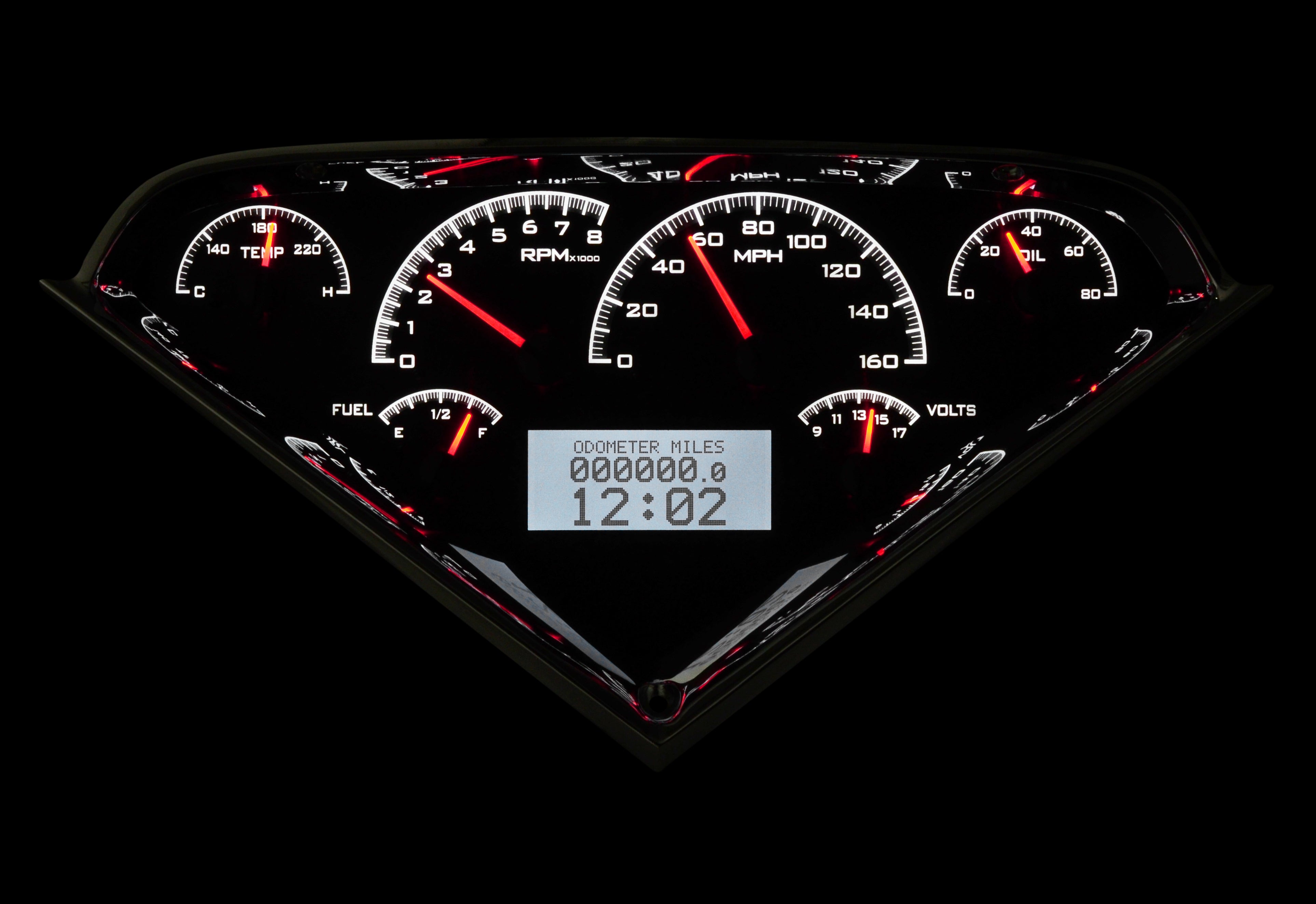 Dakota Digital VHX-55C-PU — 1955–1959 Chevy/GMC Truck VHX Instrument System