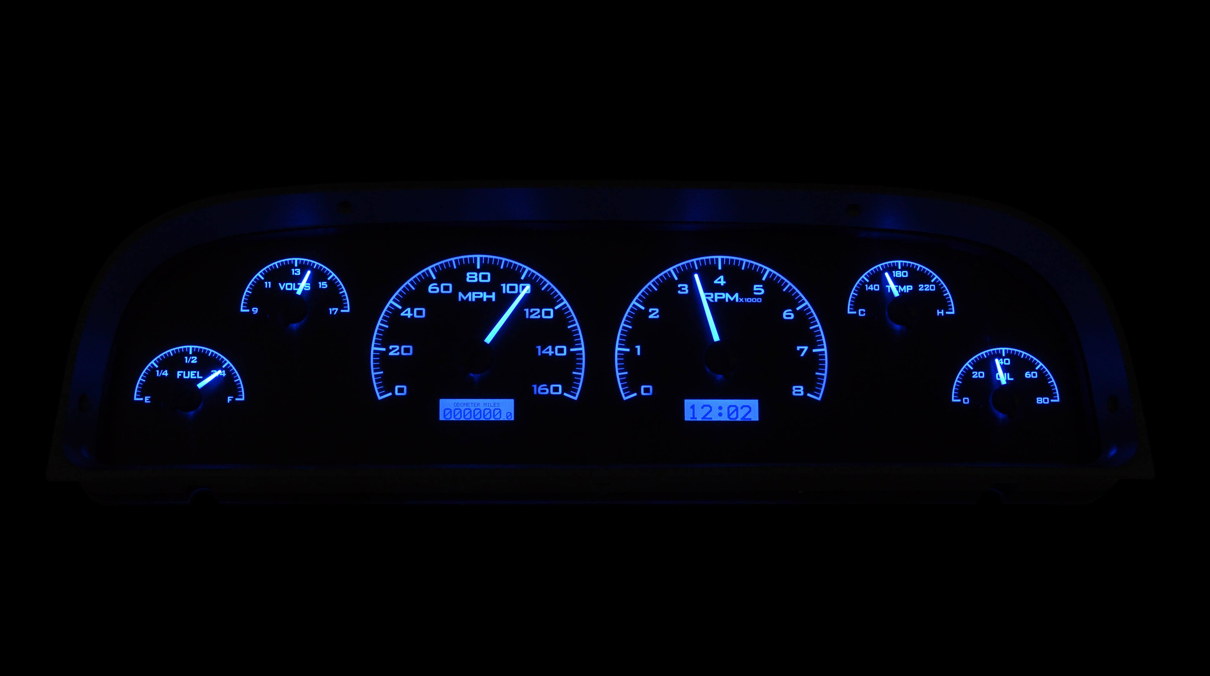 Dakota Digital VHX-60C-PU — 1960–1963 Chevy/GMC Truck VHX Instrument System
