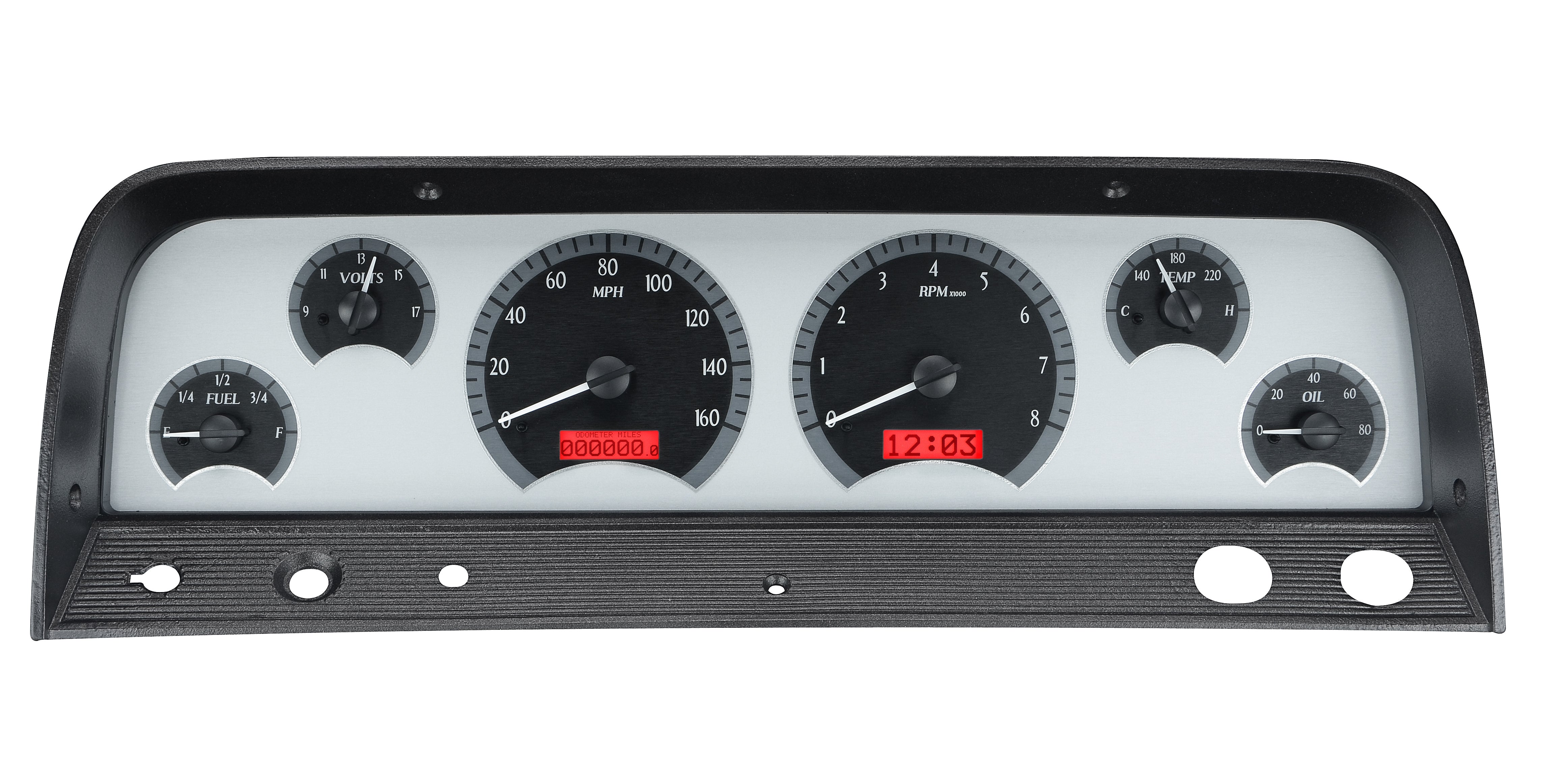 Dakota Digital VHX-64C-PU — 1964–1966 Chevy/GMC Truck VHX Instrument System