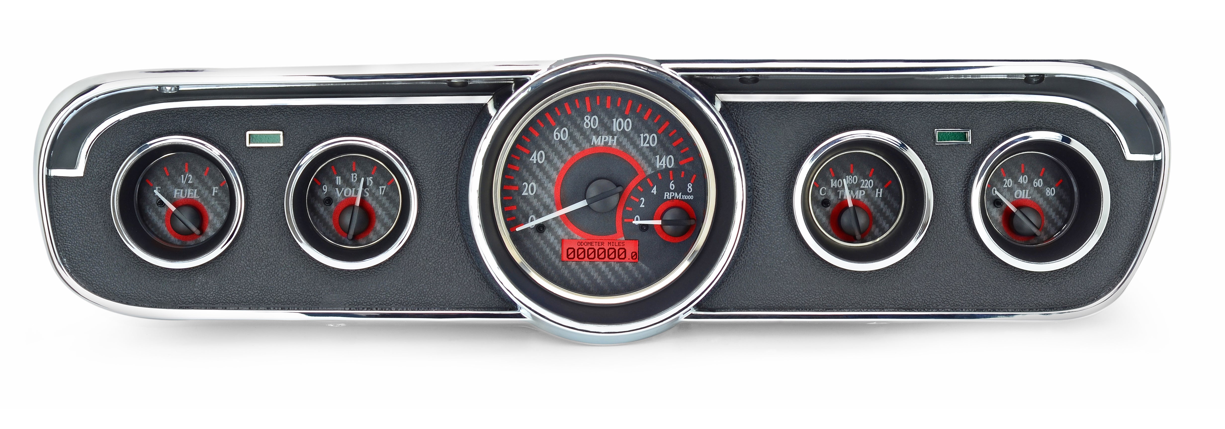 Dakota Digital VHX-65F-MUS — 1964.5–1966 Ford Mustang VHX Instrument System