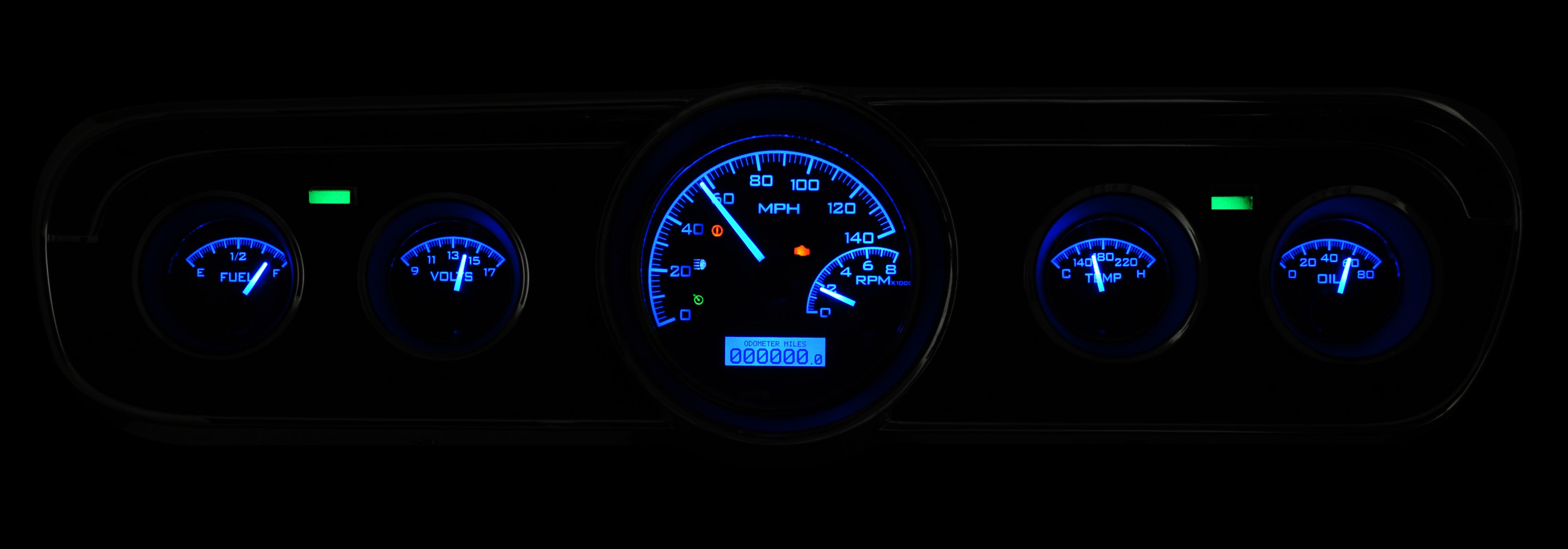 Dakota Digital VHX-65F-MUS — 1964.5–1966 Ford Mustang VHX Instrument System