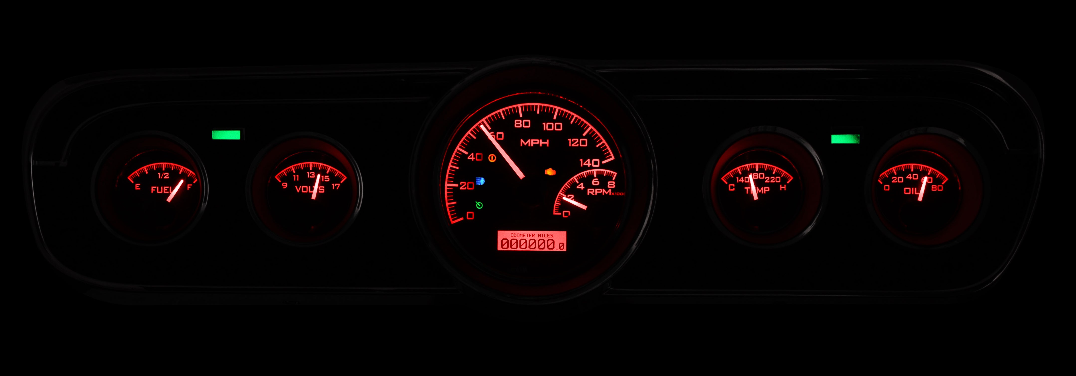 Dakota Digital VHX-65F-MUS — 1964.5–1966 Ford Mustang VHX Instrument System