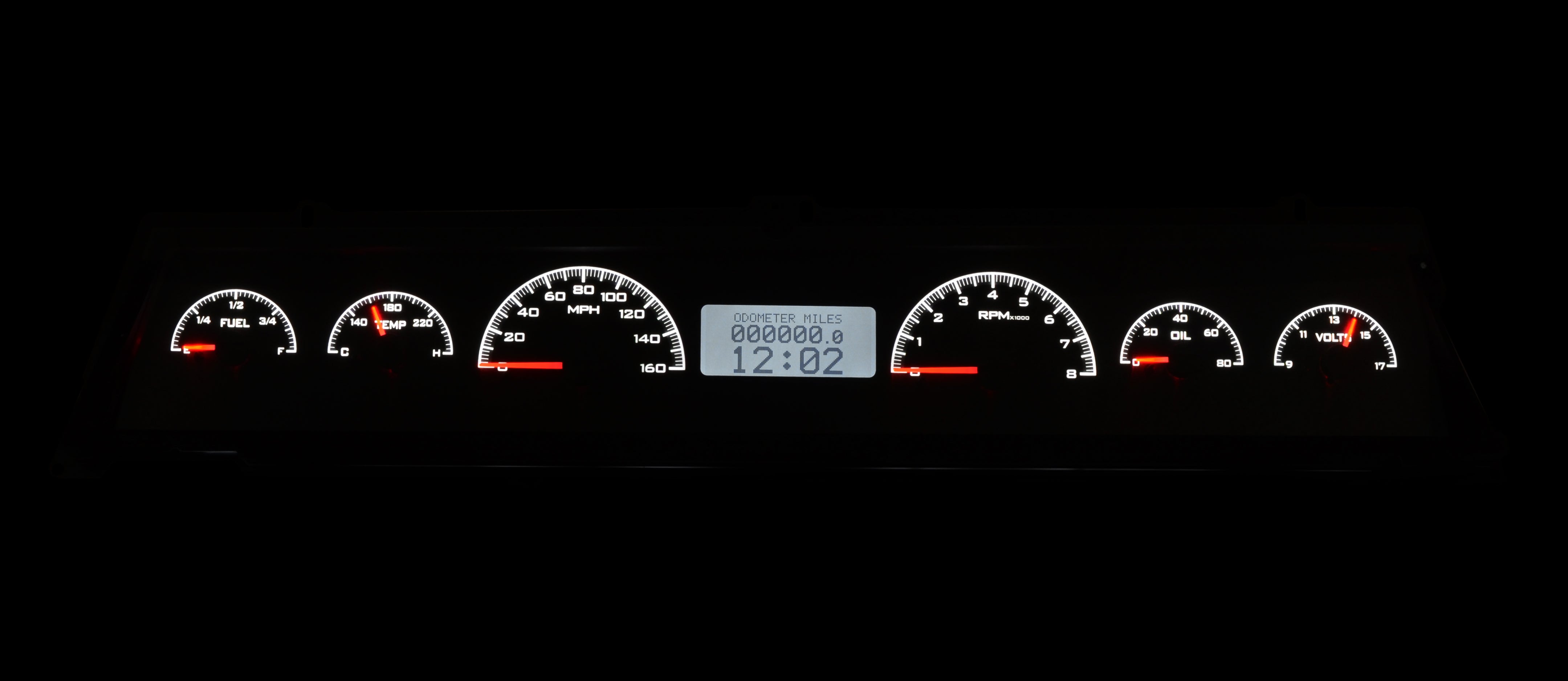 Dakota Digital VHX-66C-CVL — 1966–67 Chevy Chevelle / El Camino VHX Gauge Kit