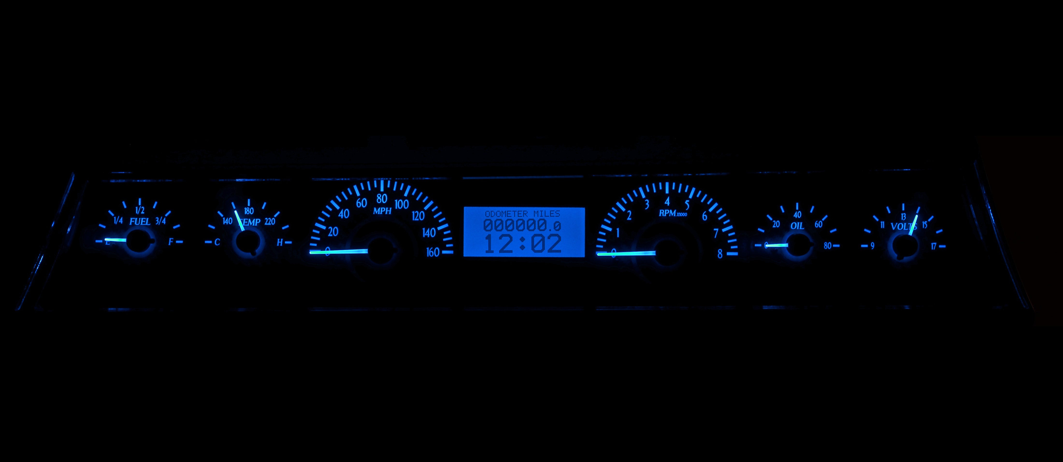 Dakota Digital VHX-66C-CVL — 1966–67 Chevy Chevelle / El Camino VHX Gauge Kit
