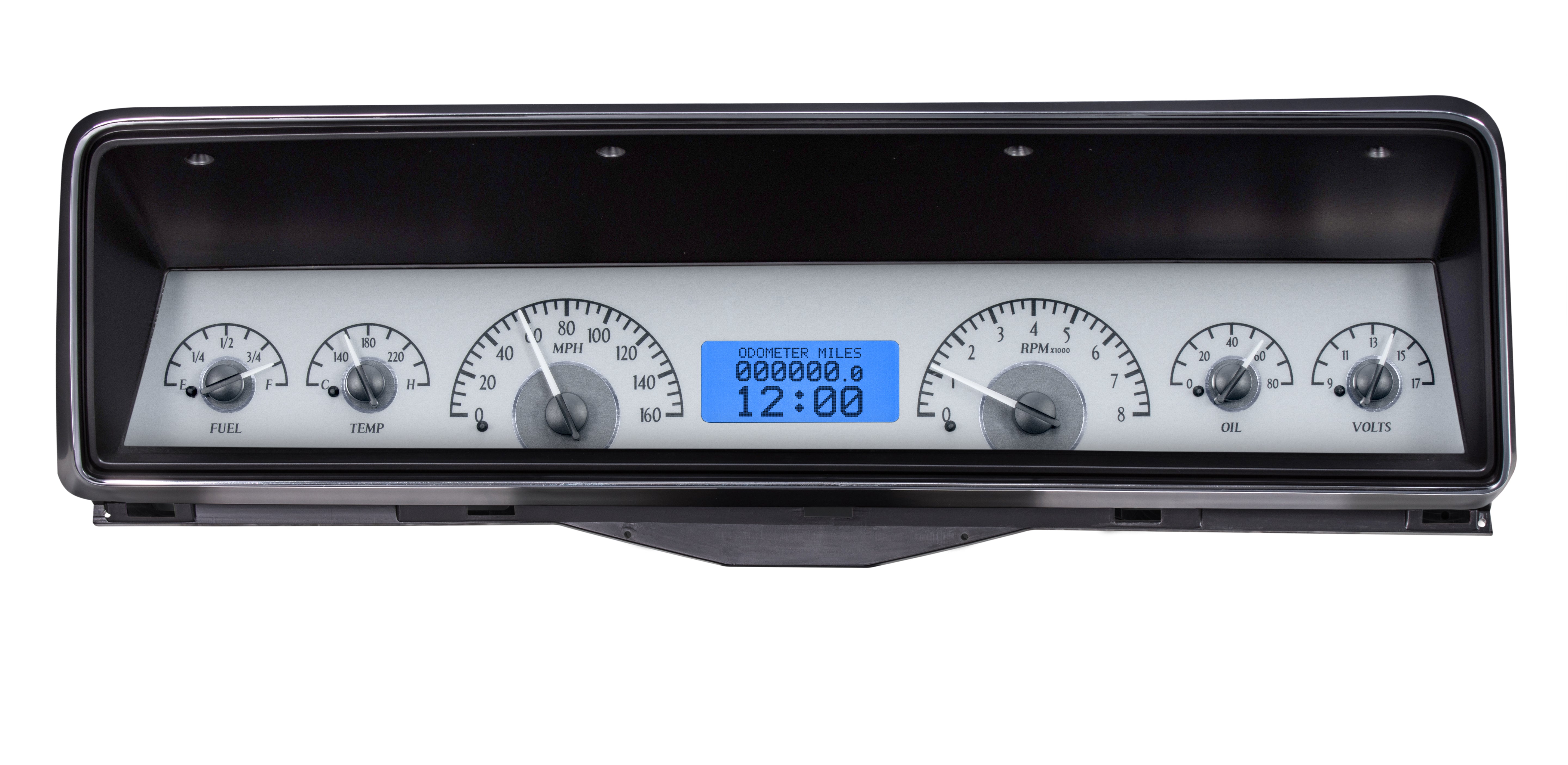 Dakota Digital VHX-66C-NOV — 1966–67 Chevy Nova VHX Gauge Kit