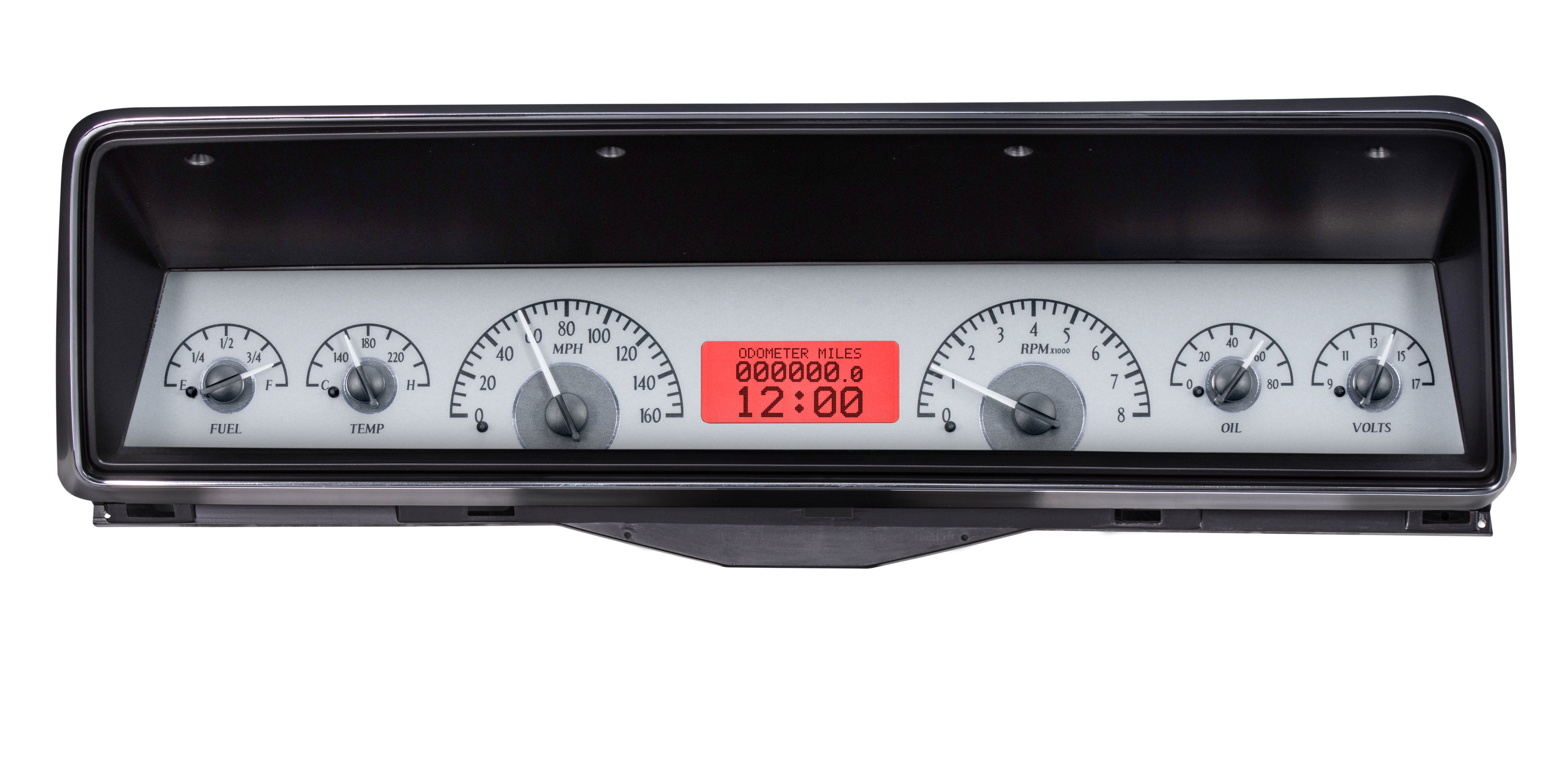 Dakota Digital VHX-66C-NOV — 1966–67 Chevy Nova VHX Gauge Kit