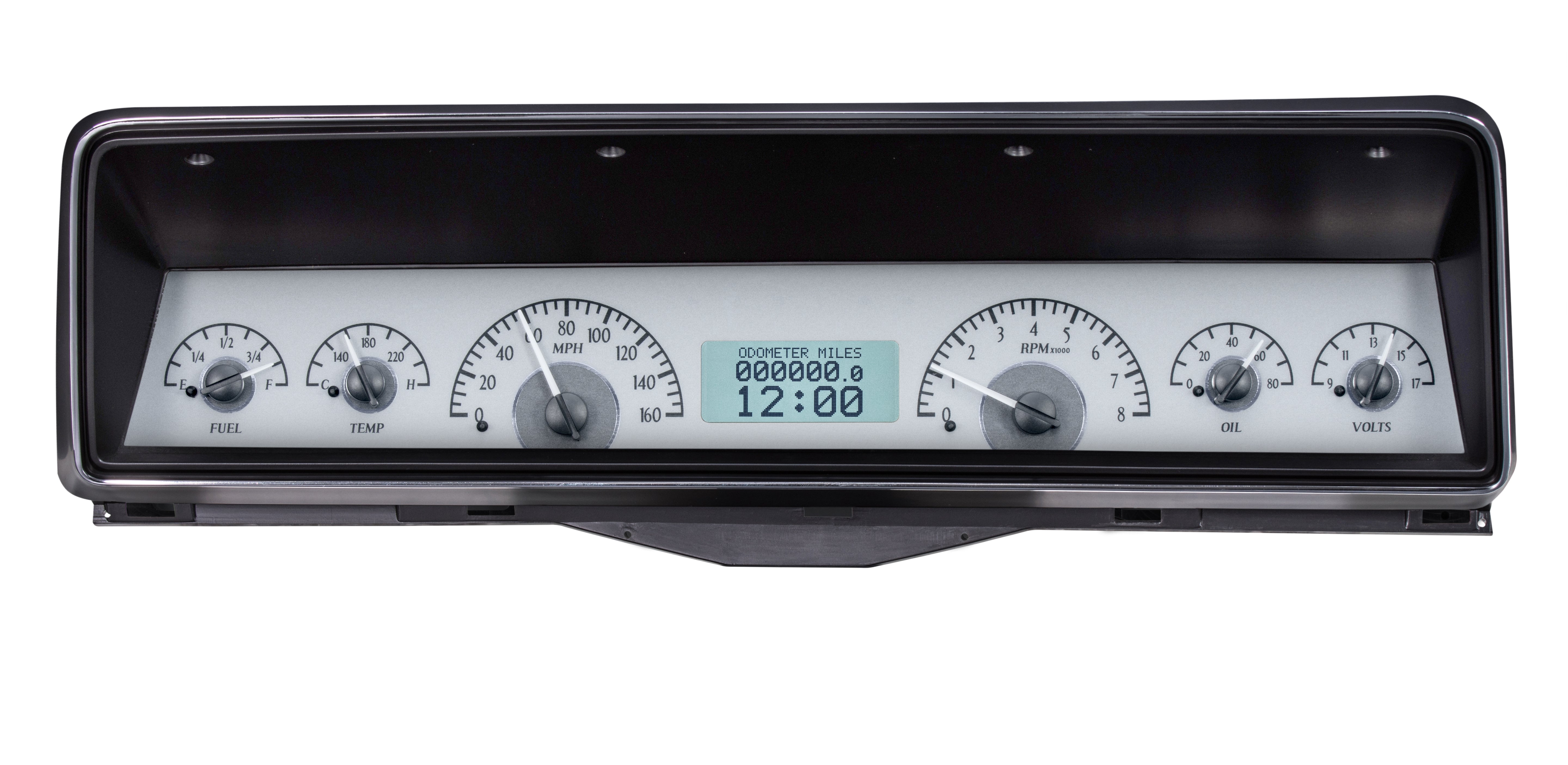 Dakota Digital VHX-66C-NOV — 1966–67 Chevy Nova VHX Gauge Kit