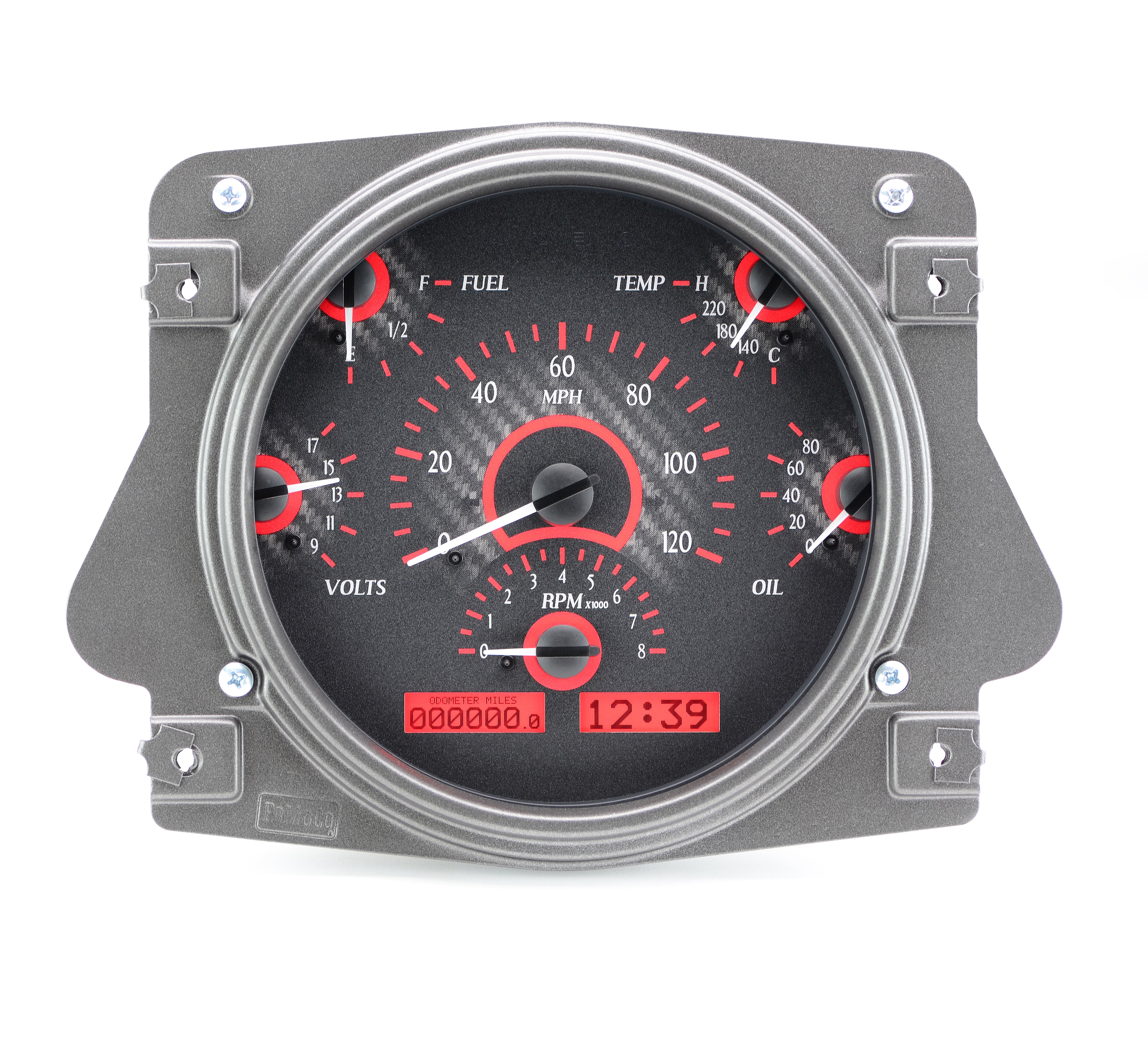 Dakota Digital VHX-66F-BRO — 1966–76 Ford Bronco VHX Gauge Kit