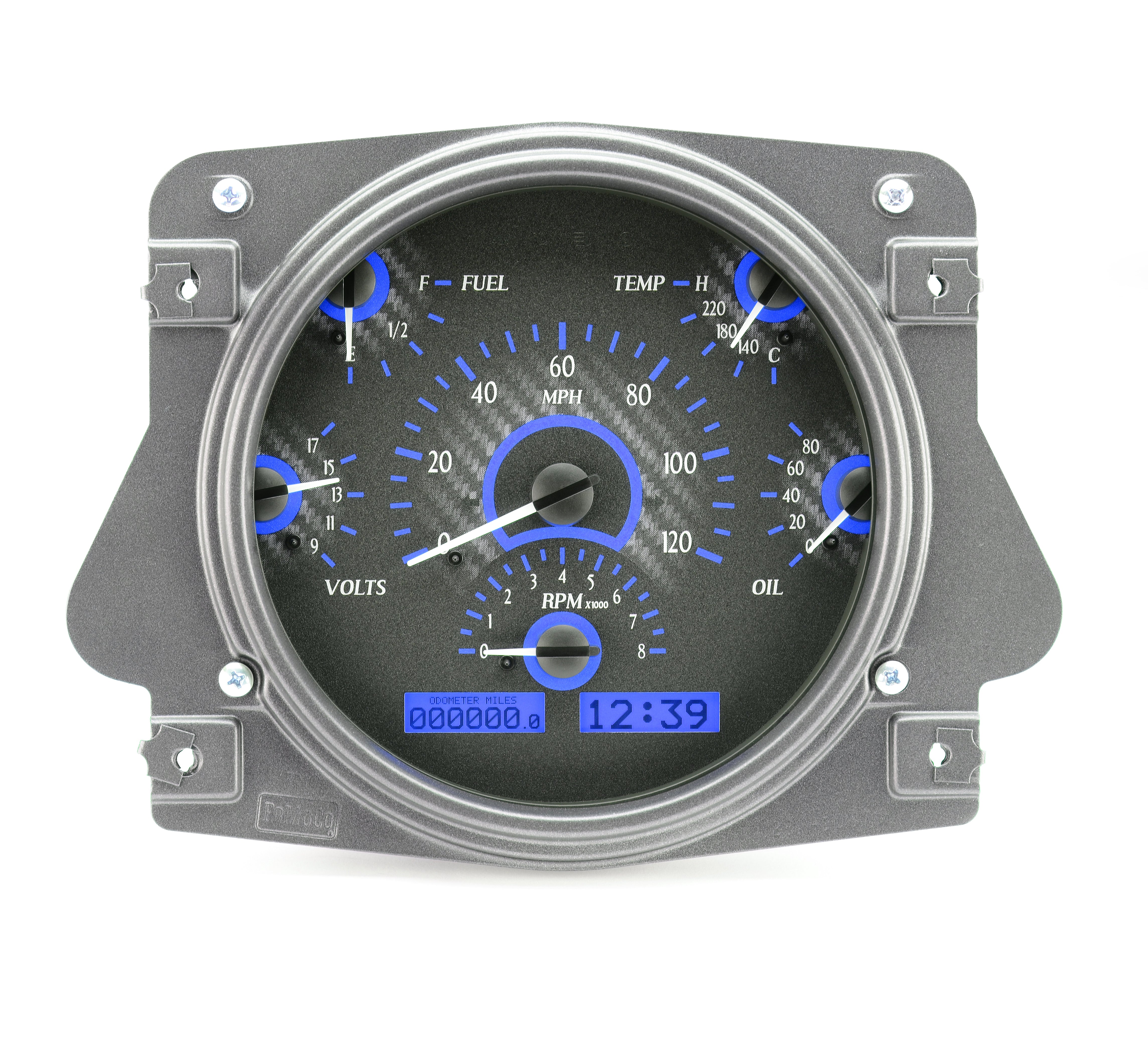 Dakota Digital VHX-66F-BRO — 1966–76 Ford Bronco VHX Gauge Kit