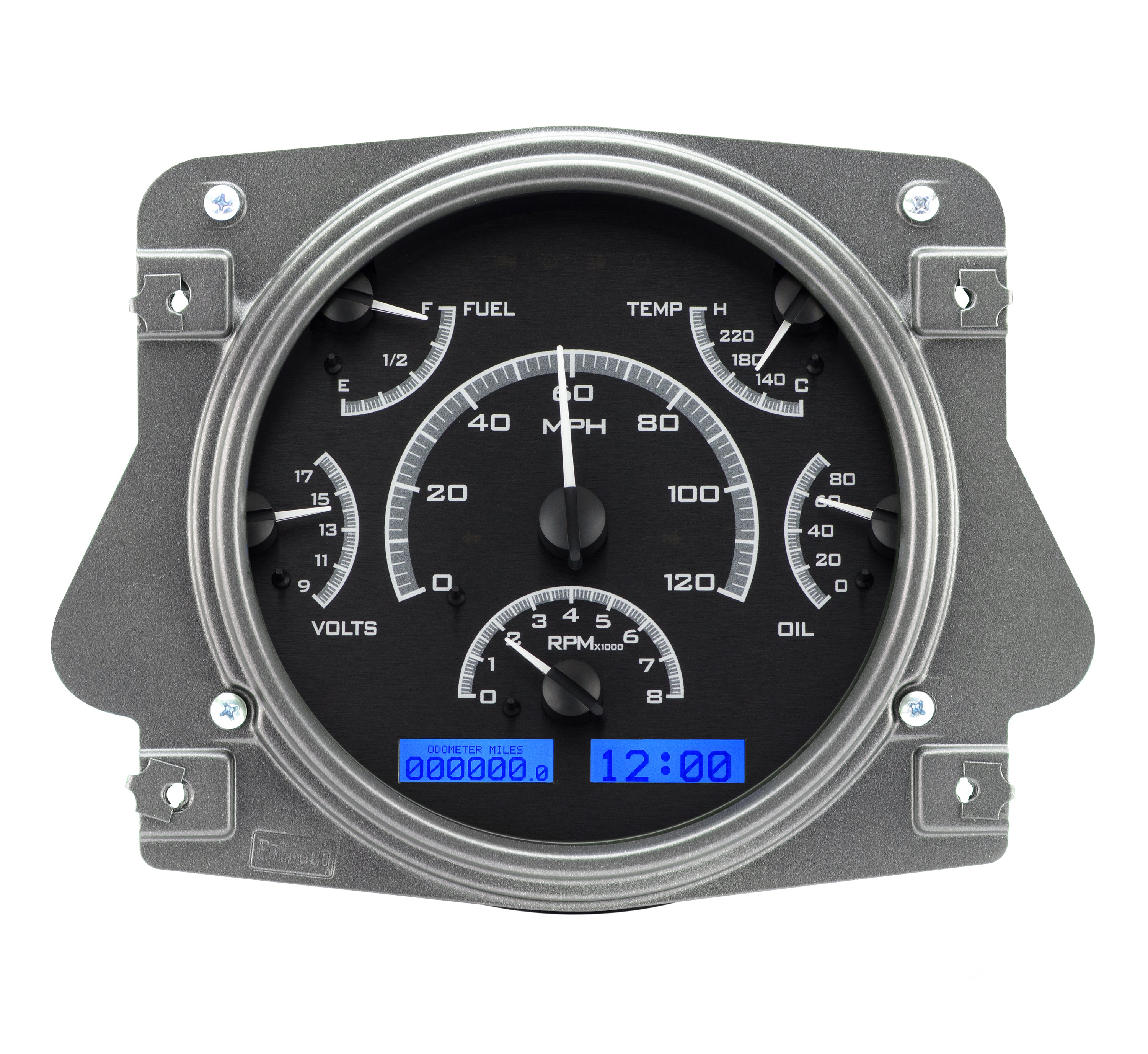 Dakota Digital VHX-66F-BRO — 1966–76 Ford Bronco VHX Gauge Kit