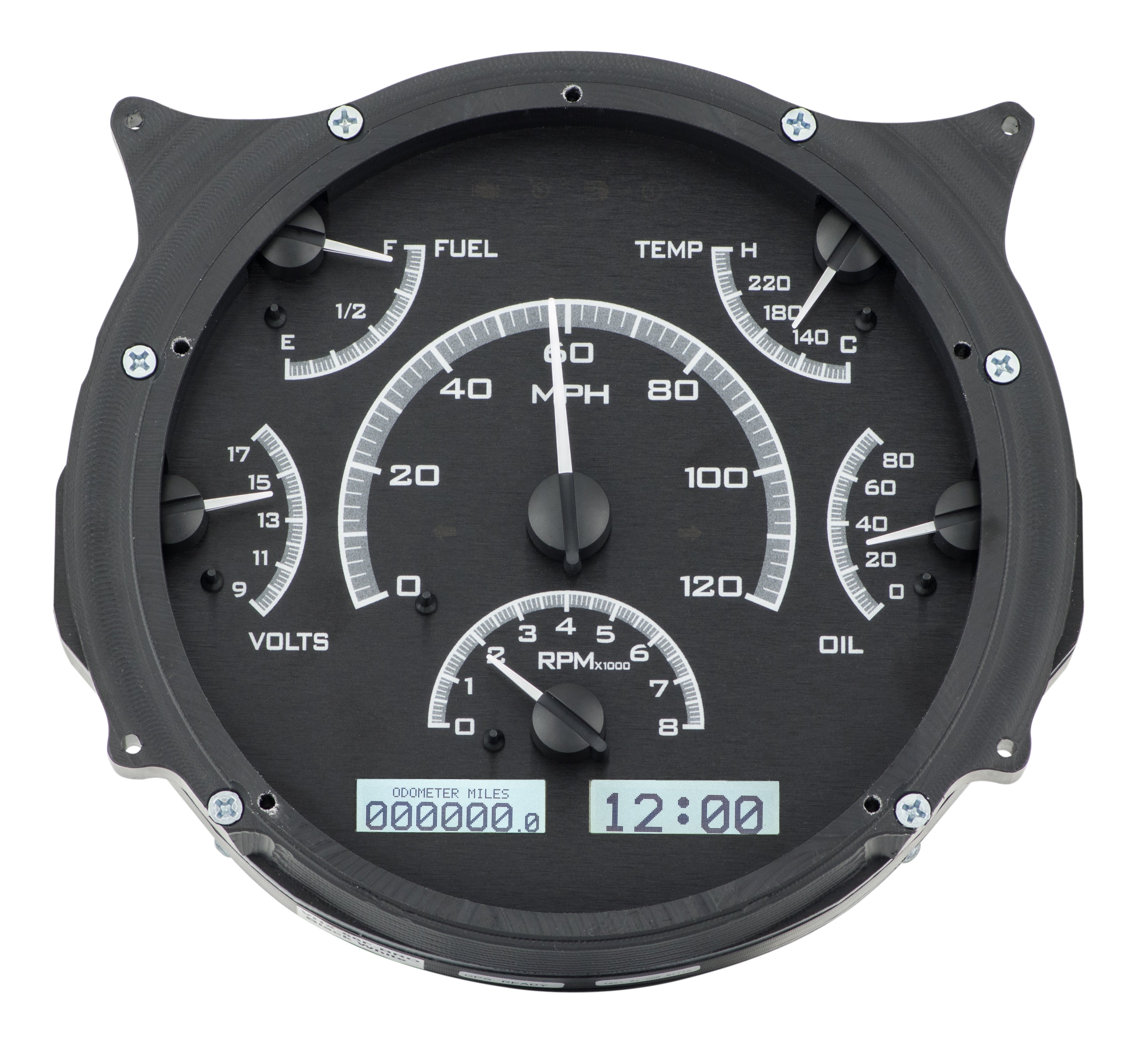 Dakota Digital VHX-66F-BRO — 1966–76 Ford Bronco VHX Gauge Kit