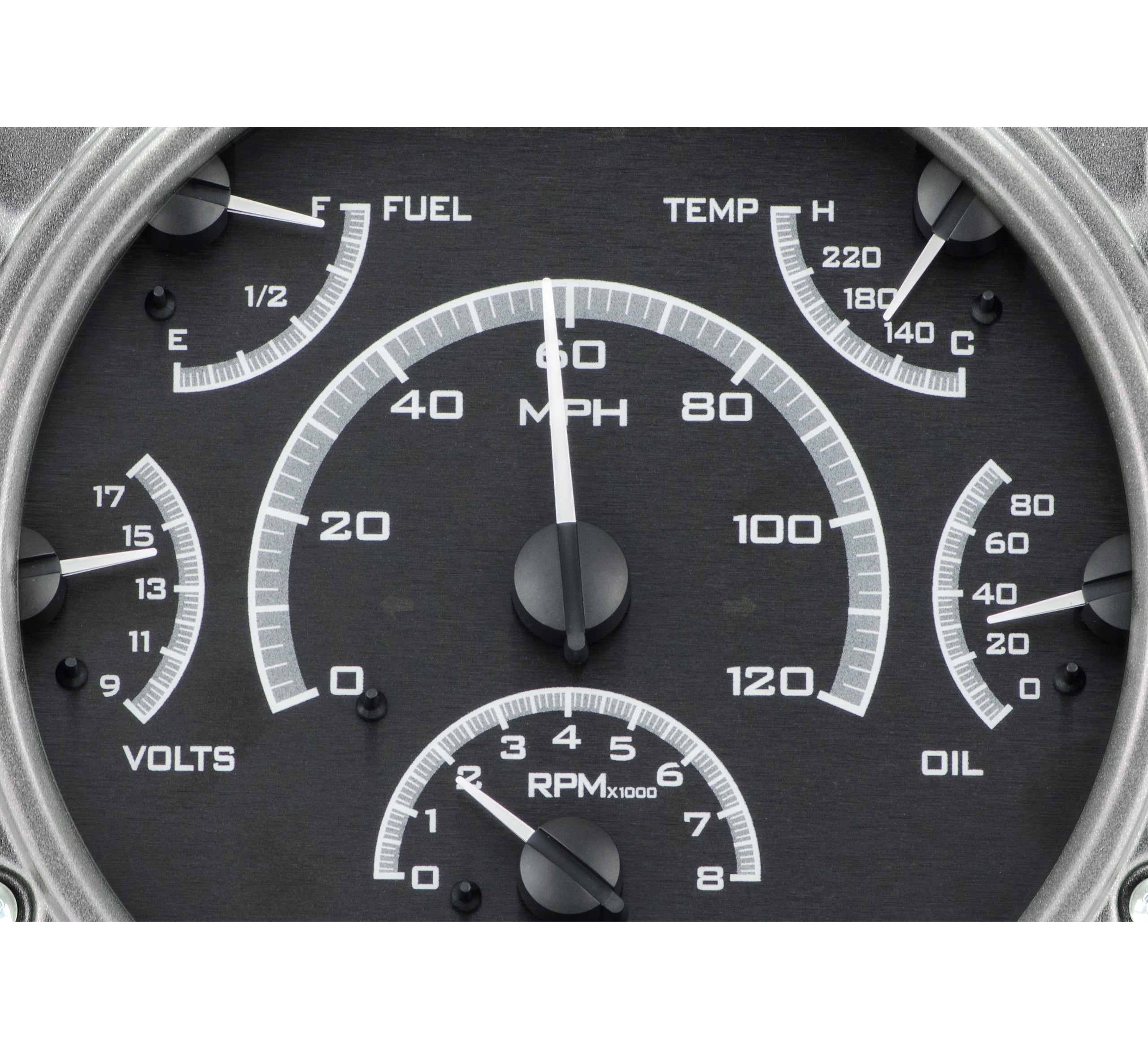 Dakota Digital VHX-66F-BRO — 1966–76 Ford Bronco VHX Gauge Kit