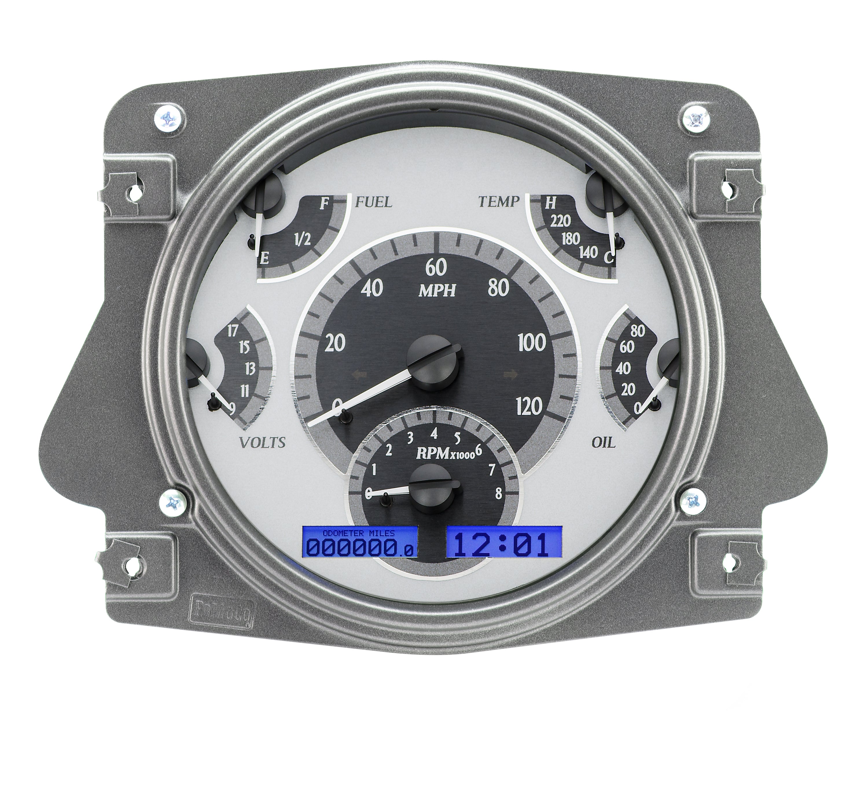 Dakota Digital VHX-66F-BRO — 1966–76 Ford Bronco VHX Gauge Kit