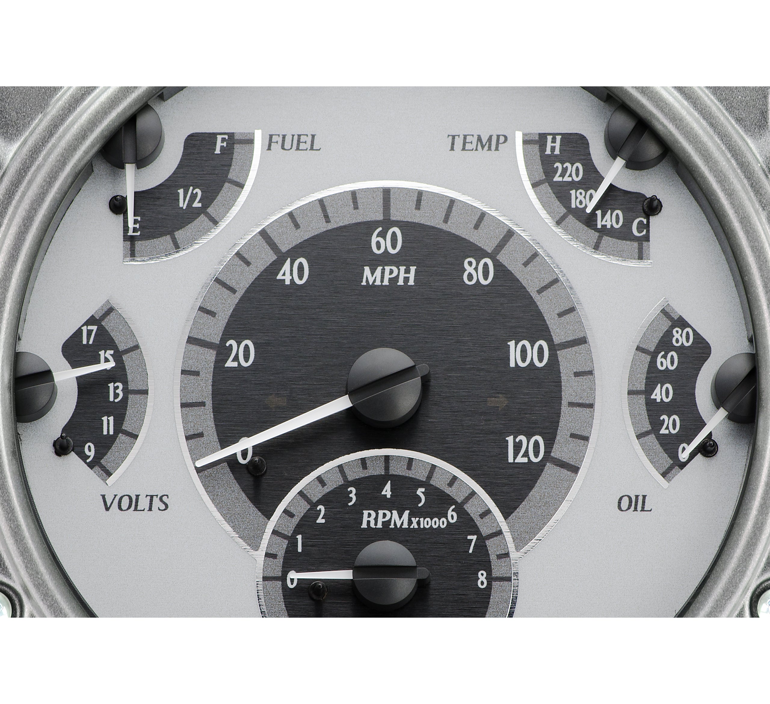 Dakota Digital VHX-66F-BRO — 1966–76 Ford Bronco VHX Gauge Kit