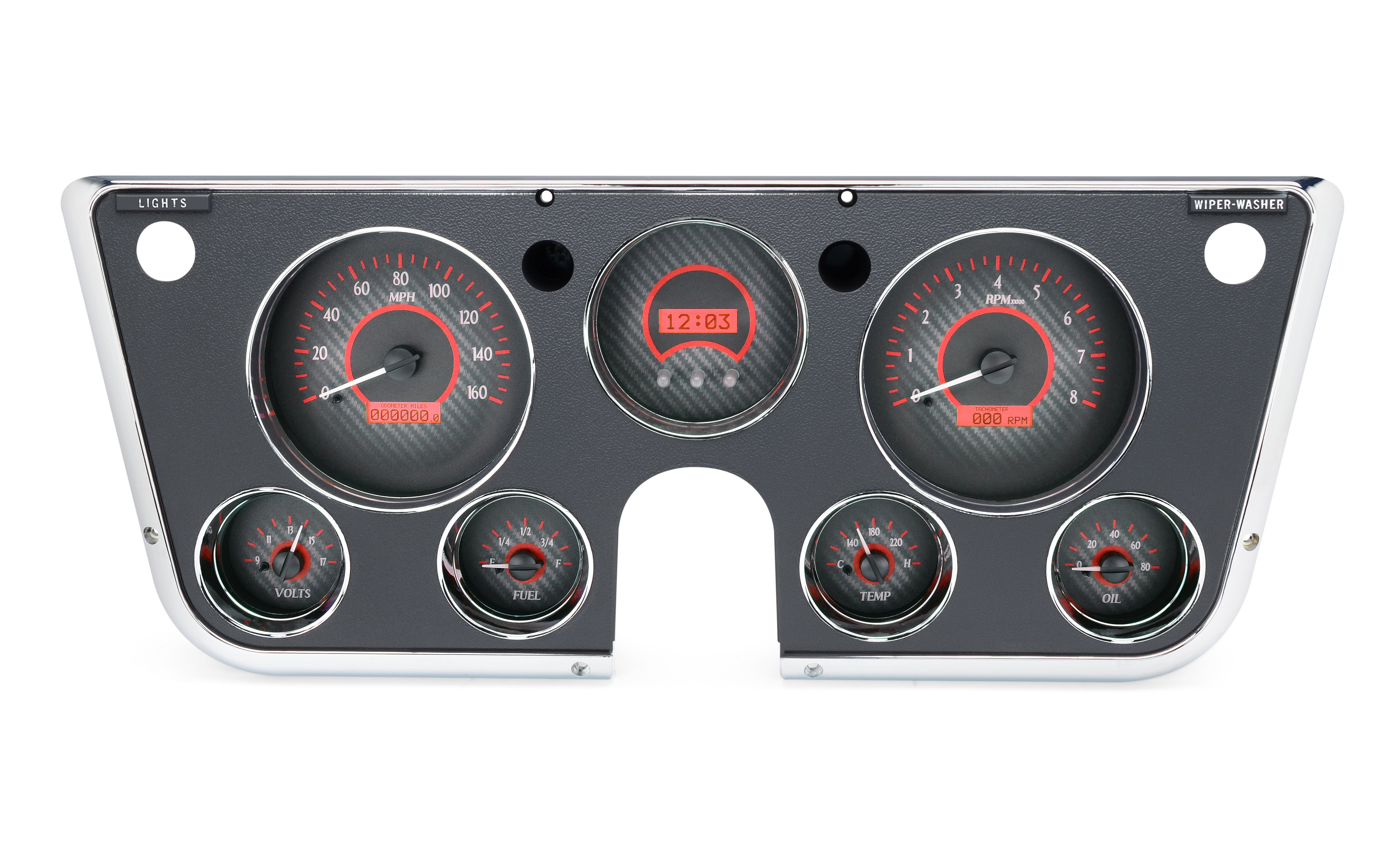 Dakota Digital VHX-67C-PU — 1967–1972 Chevy/GMC C10 Truck VHX Instrument System
