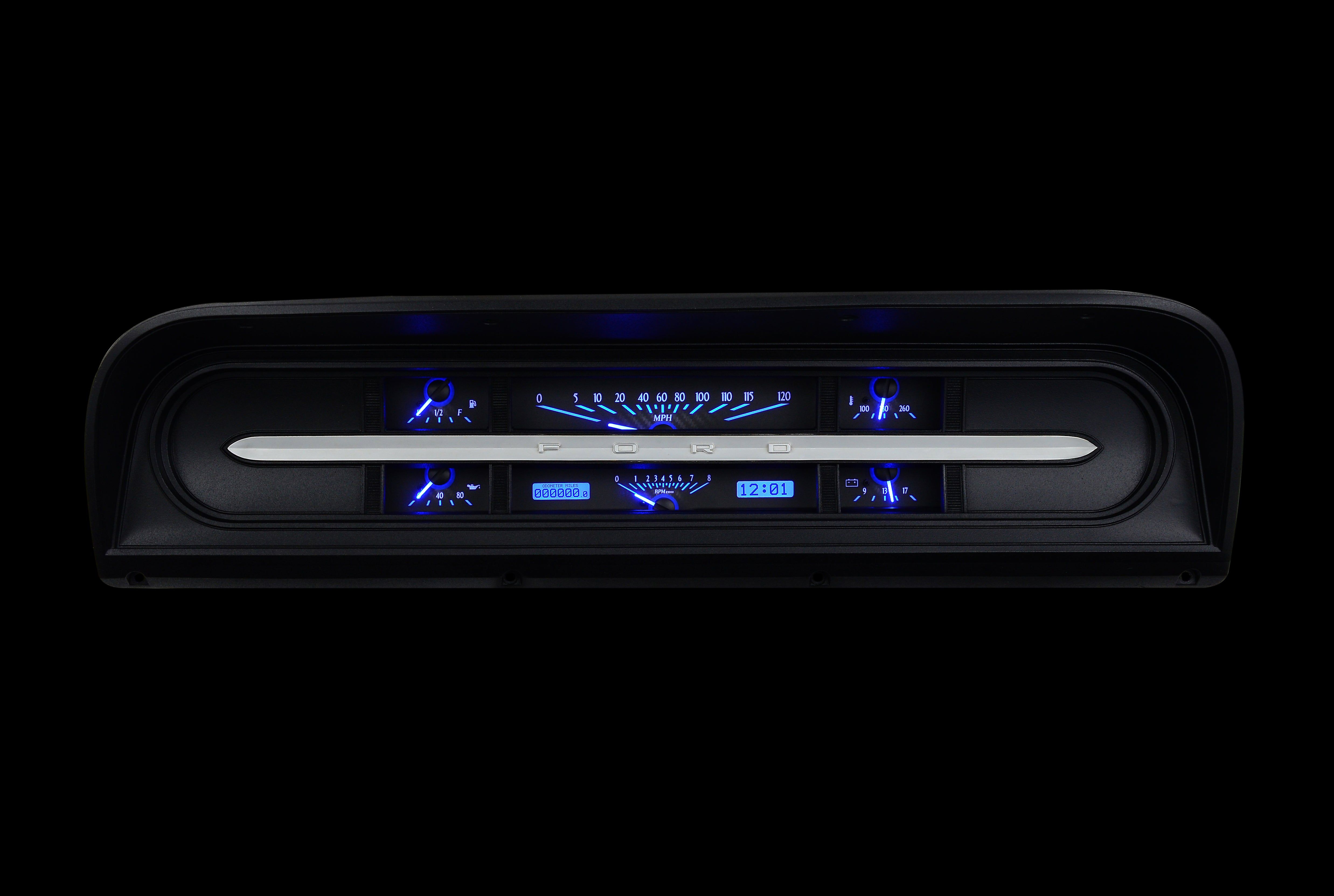 Dakota Digital VHX-67F-PU — 1967–72 Ford F-100 / F-Series VHX Gauge