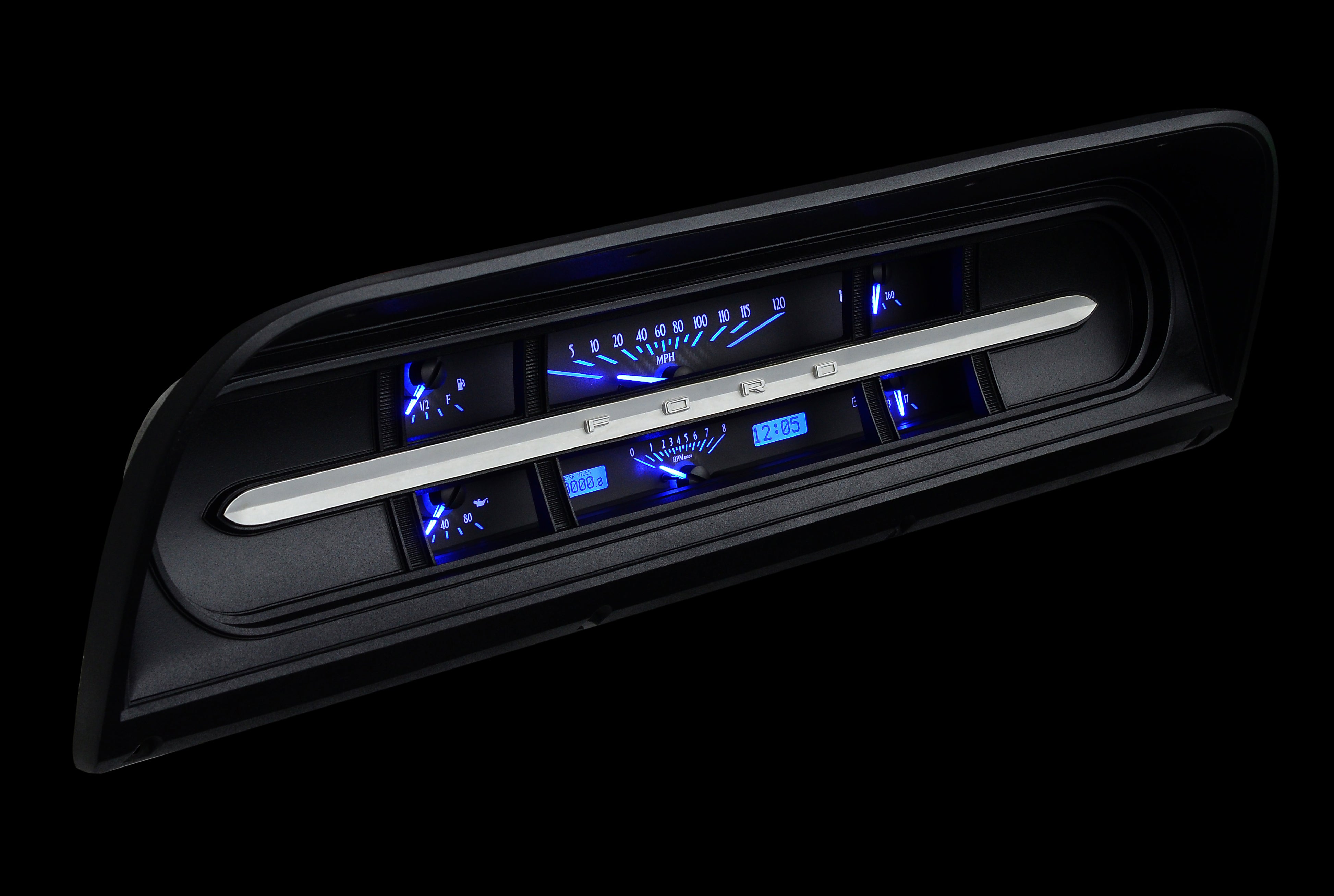 Dakota Digital VHX-67F-PU — 1967–72 Ford F-100 / F-Series VHX Gauge