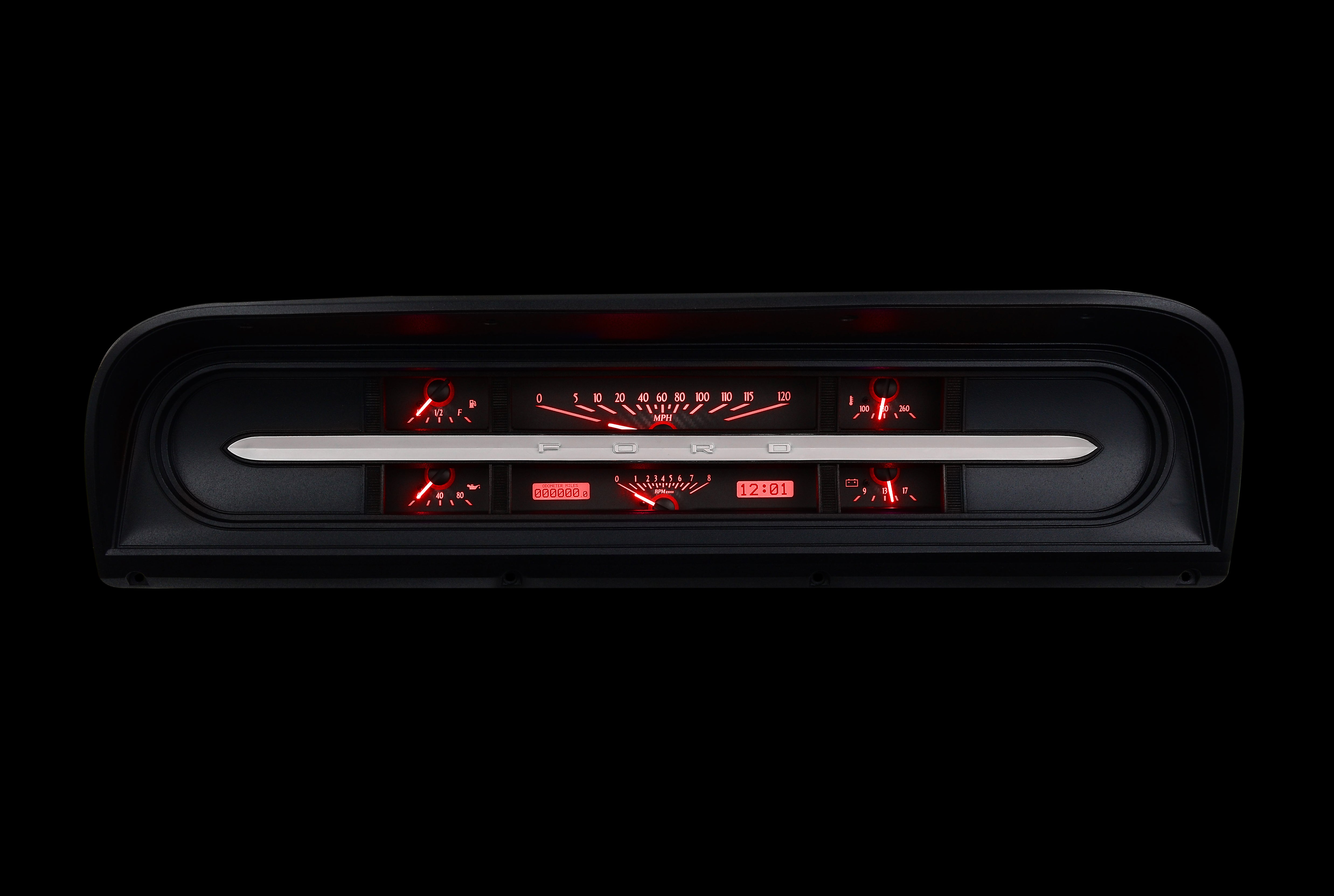 Dakota Digital VHX-67F-PU — 1967–72 Ford F-100 / F-Series VHX Gauge