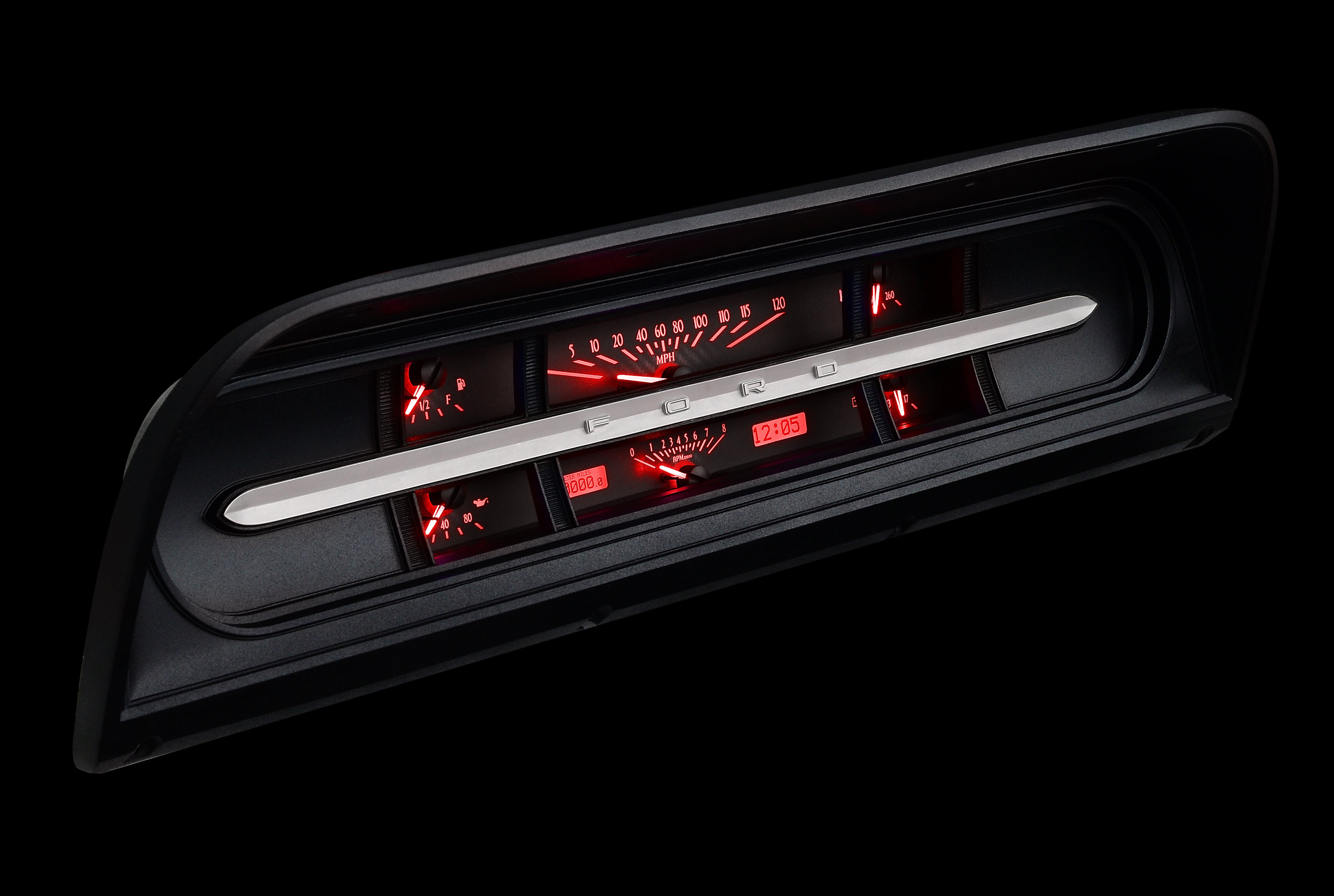 Dakota Digital VHX-67F-PU — 1967–72 Ford F-100 / F-Series VHX Gauge