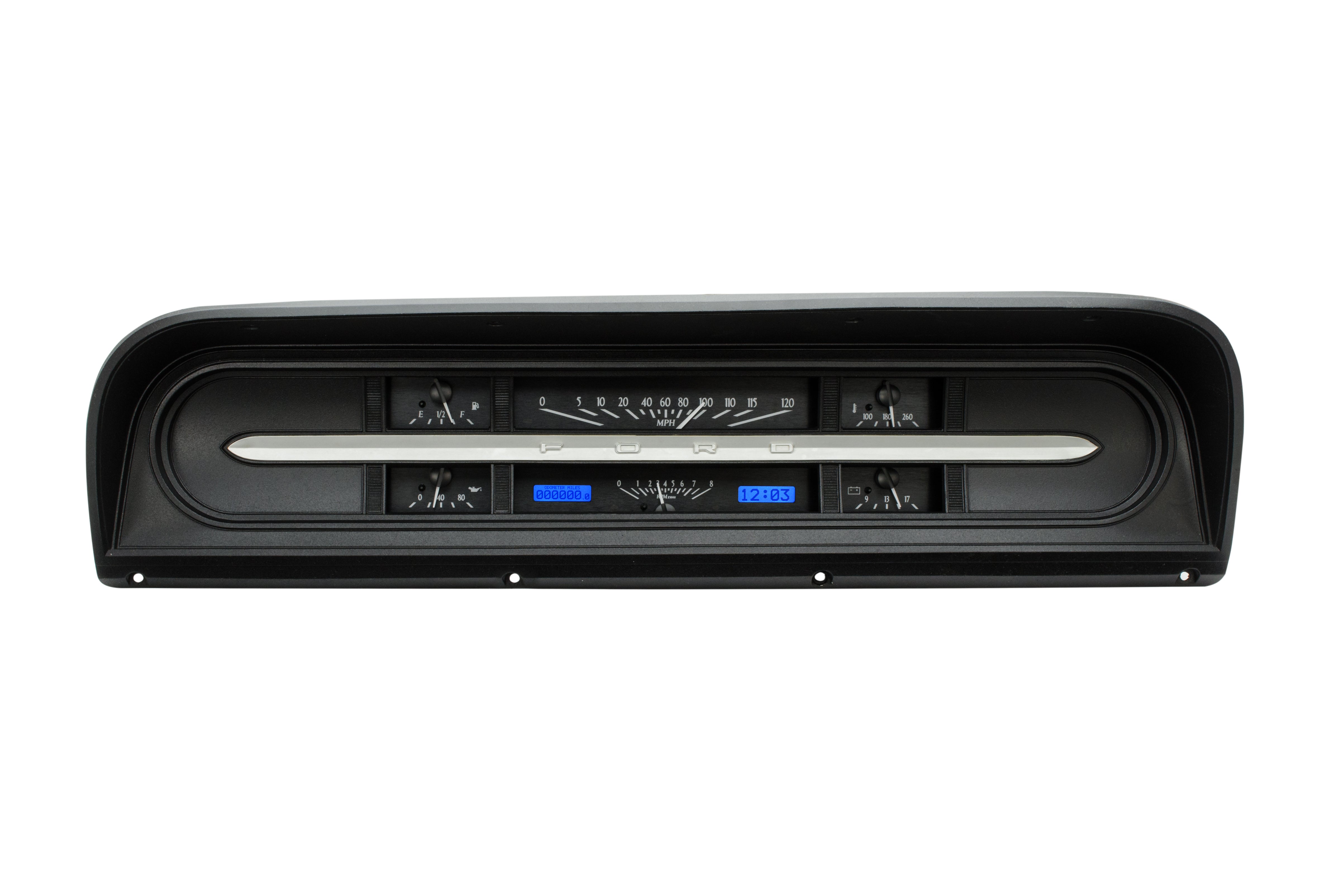 Dakota Digital VHX-67F-PU — 1967–72 Ford F-100 / F-Series VHX Gauge