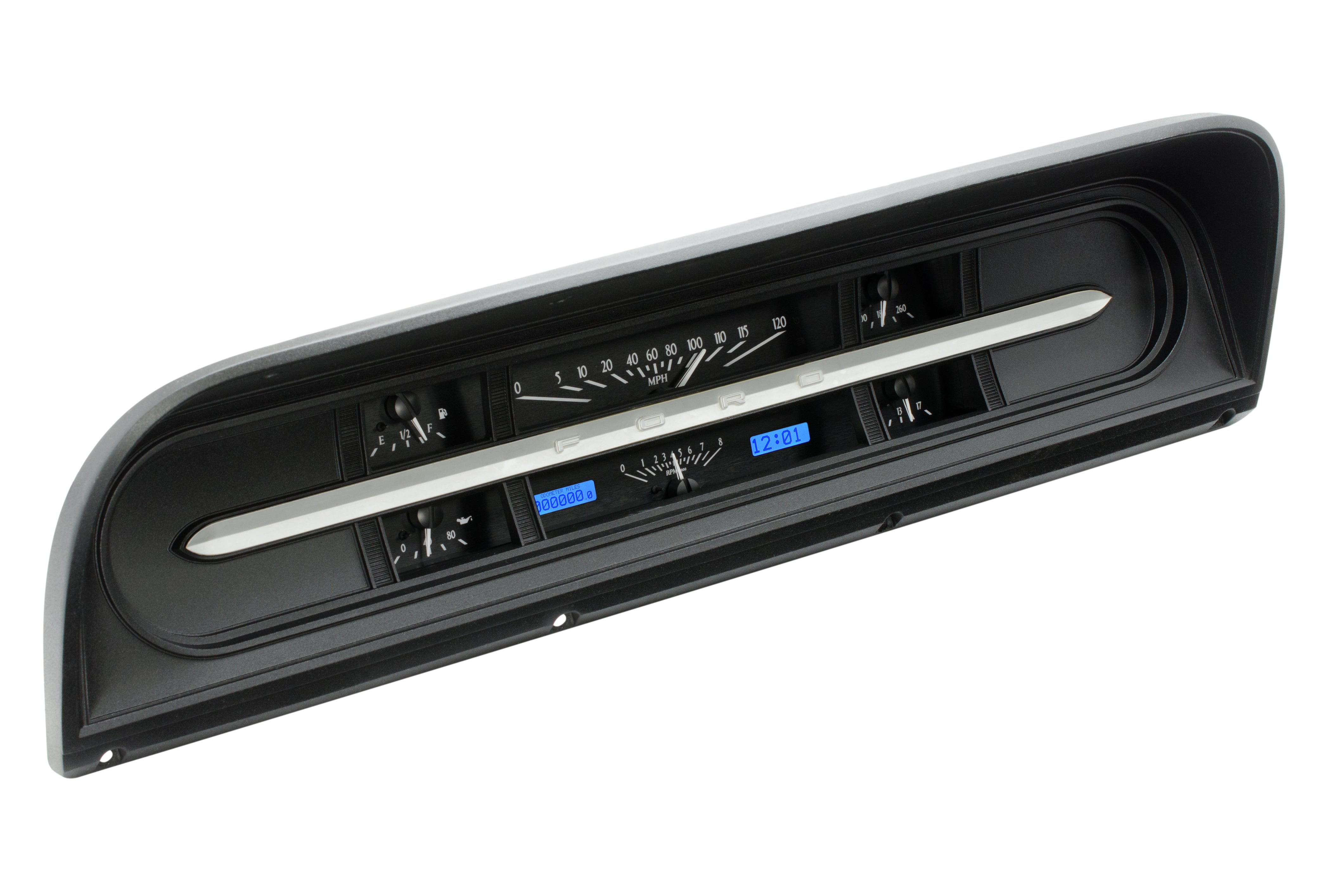 Dakota Digital VHX-67F-PU — 1967–72 Ford F-100 / F-Series VHX Gauge