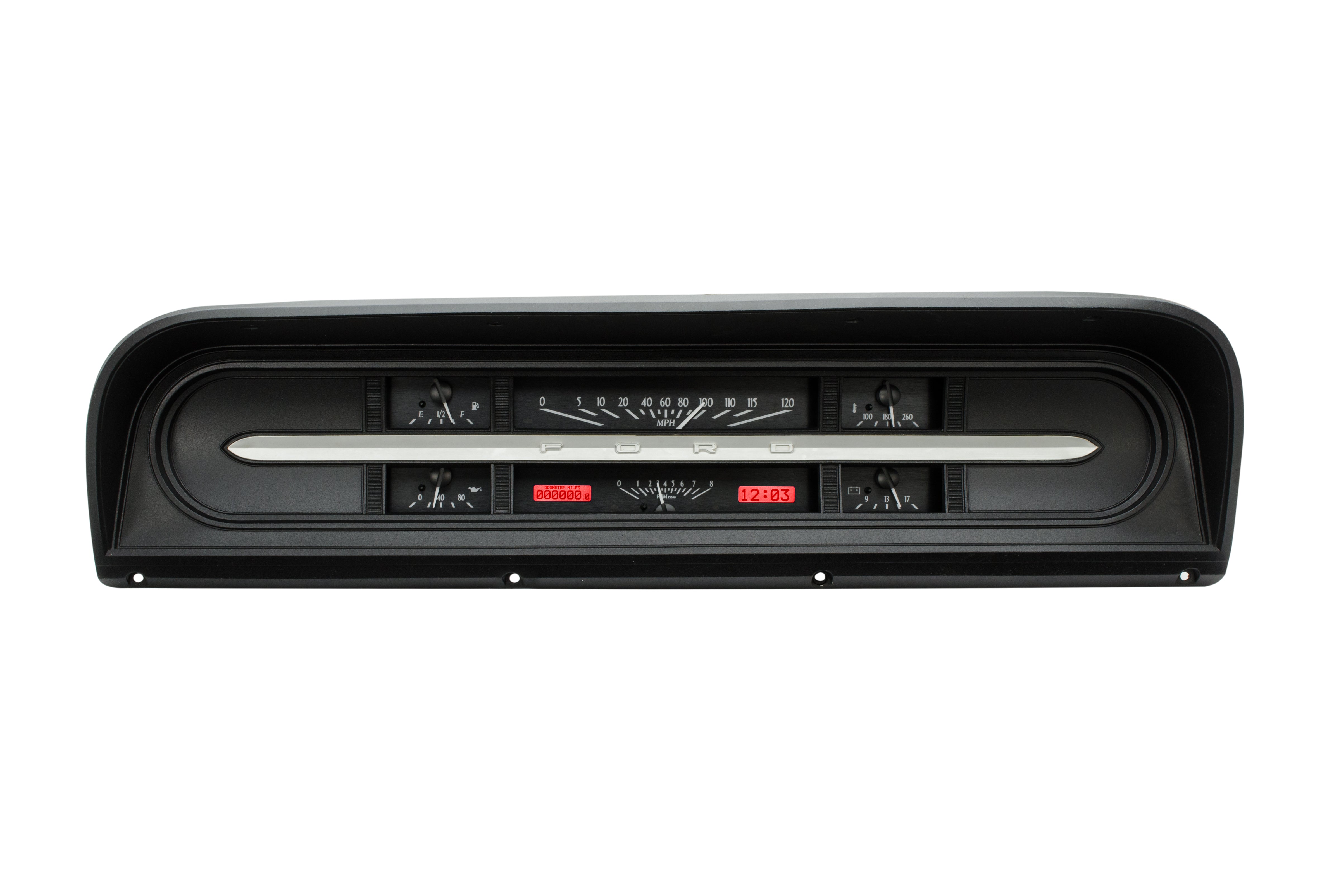 Dakota Digital VHX-67F-PU — 1967–72 Ford F-100 / F-Series VHX Gauge