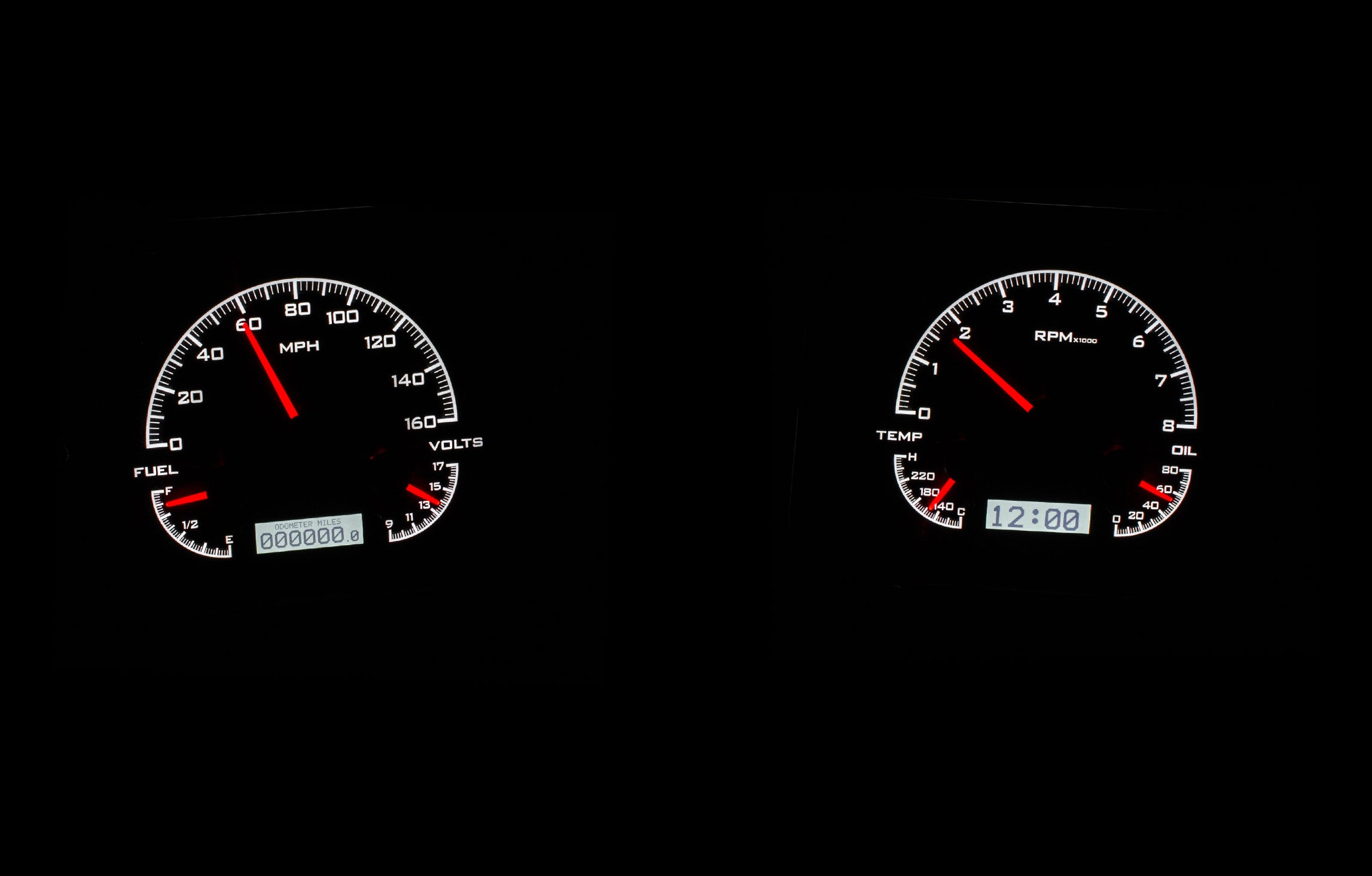 Dakota Digital VHX-68C-CVL — 1968 Chevy Chevelle/El Camino Chevelle/El Camino VHX Instruments