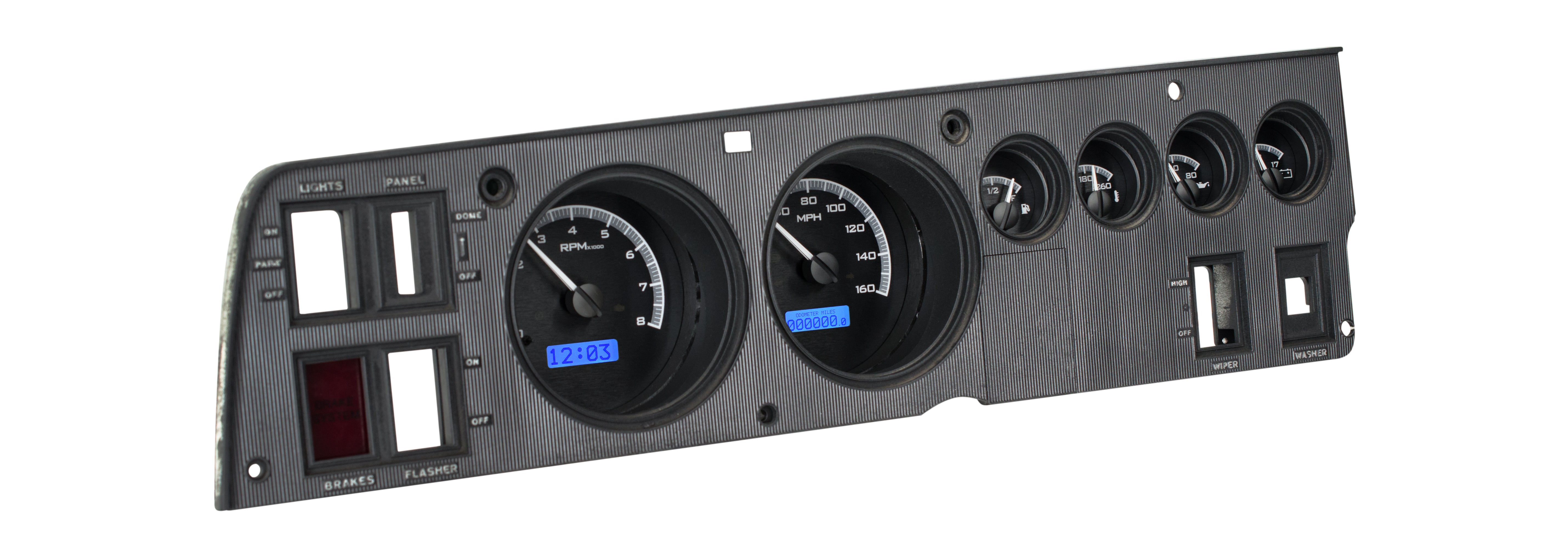 Dakota Digital VHX-68D-CHG — 1968–70 Dodge Charger VHX Gauge