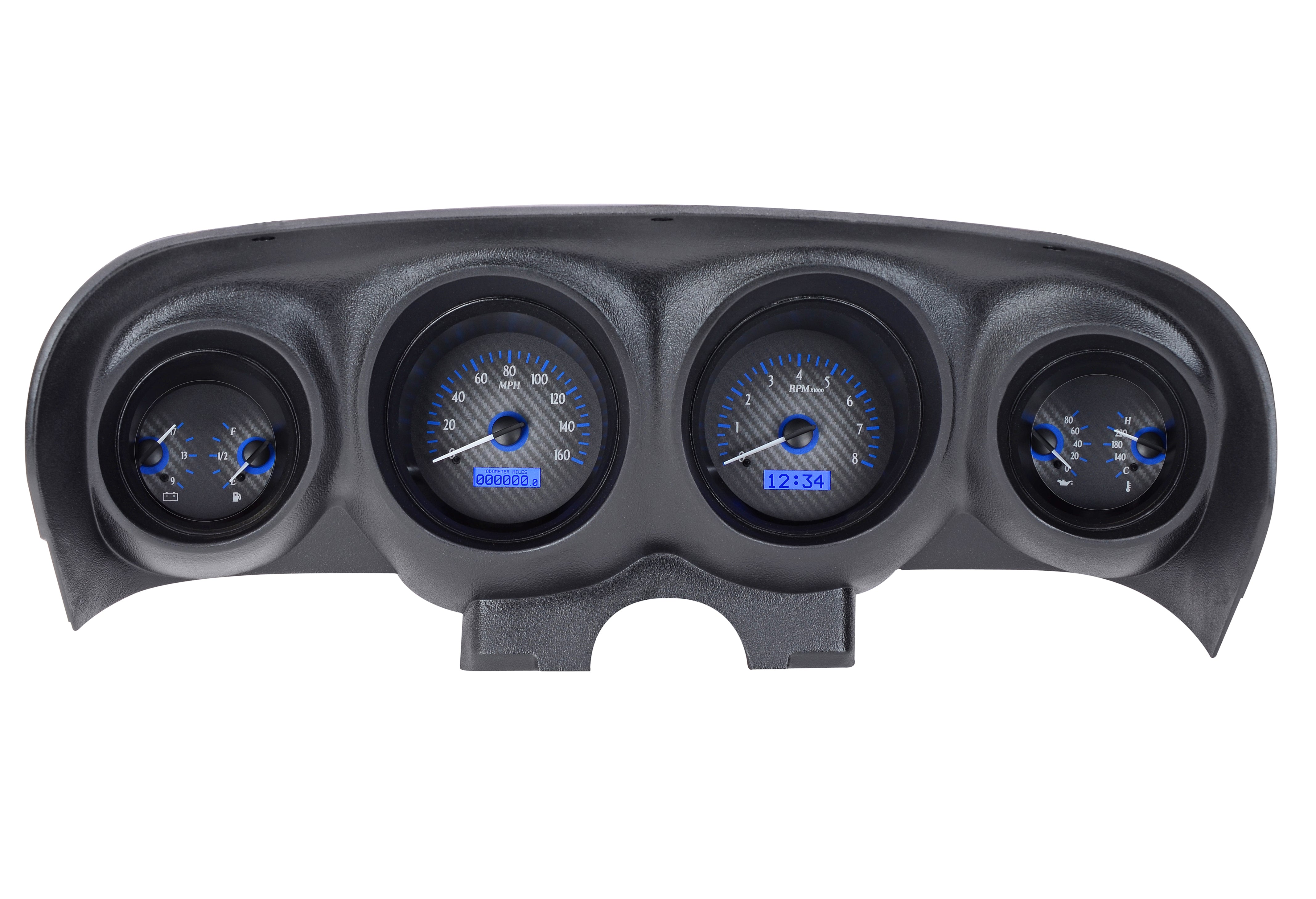 Dakota Digital VHX-69F-MUS — 1969–70 Ford Mustang VHX Gauge