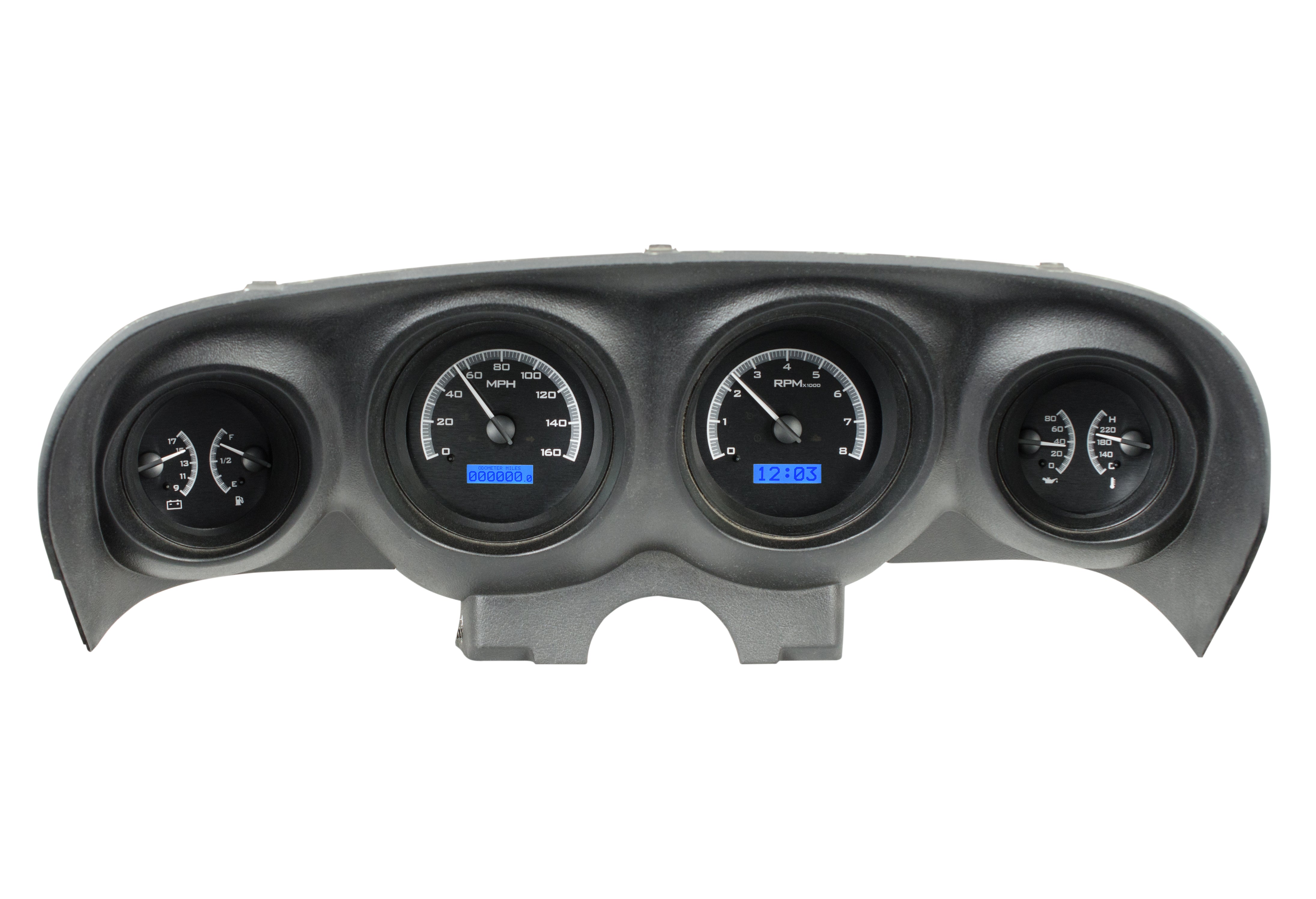 Dakota Digital VHX-69F-MUS — 1969–70 Ford Mustang VHX Gauge