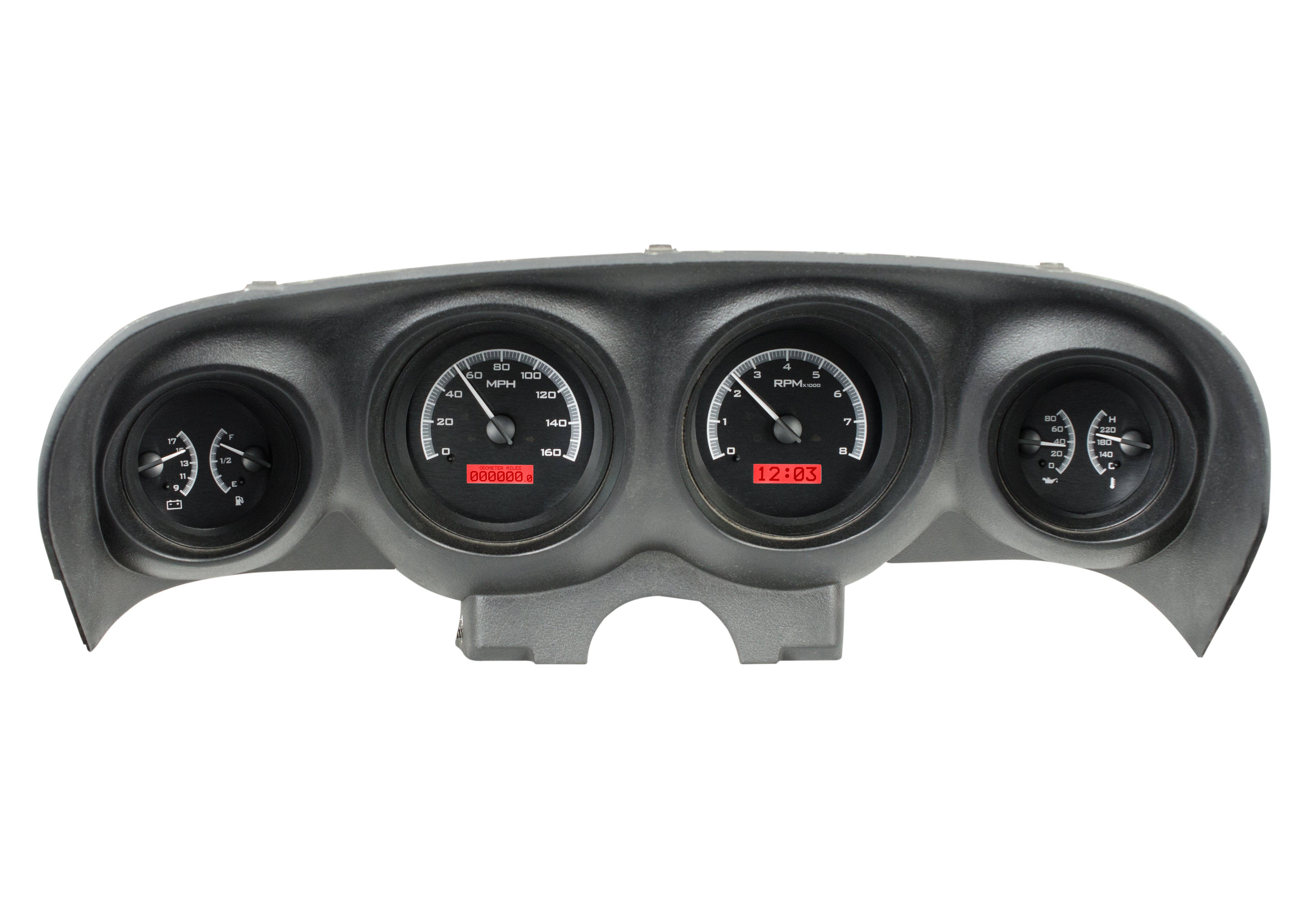 Dakota Digital VHX-69F-MUS — 1969–70 Ford Mustang VHX Gauge