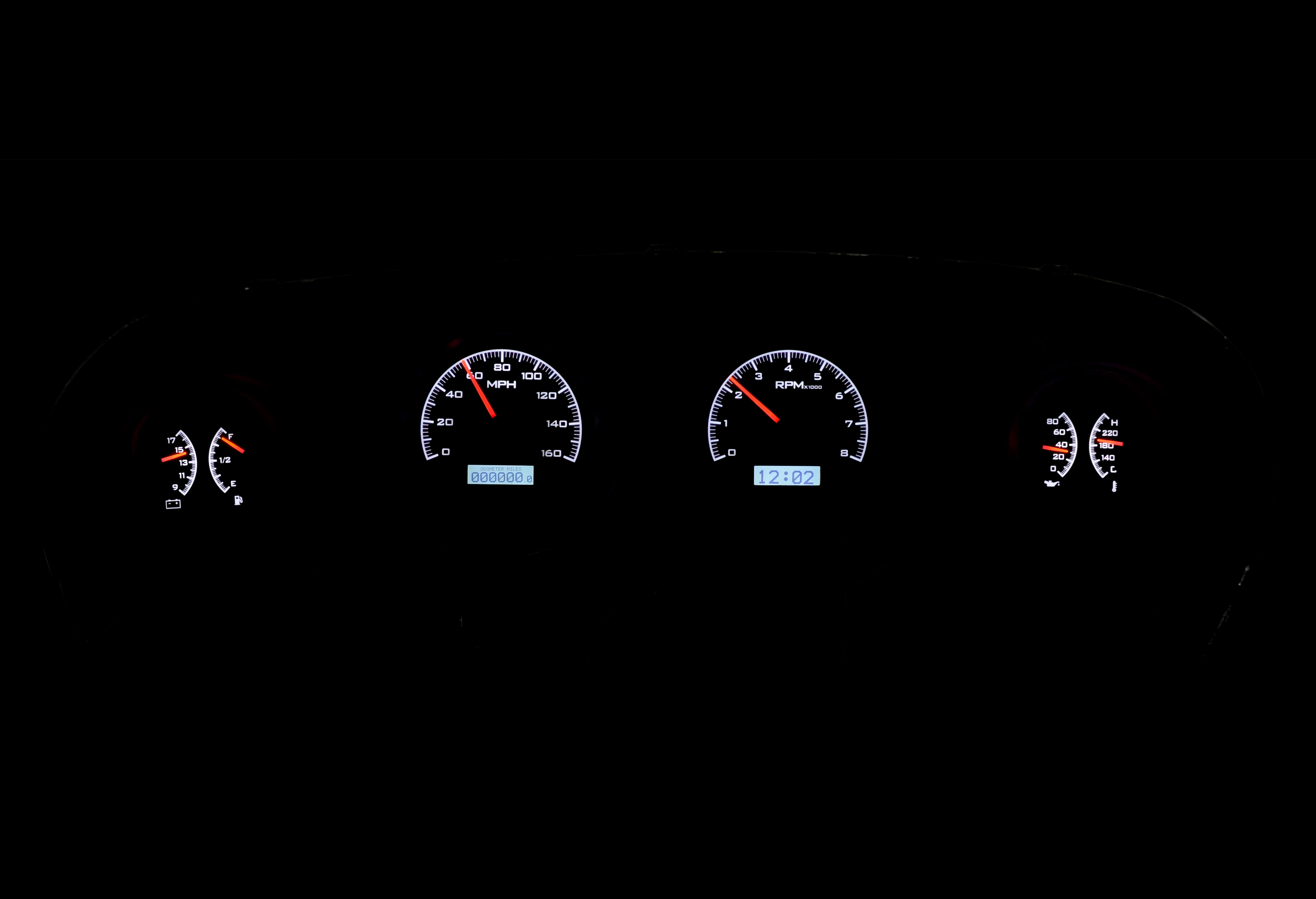 Dakota Digital VHX-69F-MUS — 1969–70 Ford Mustang VHX Gauge