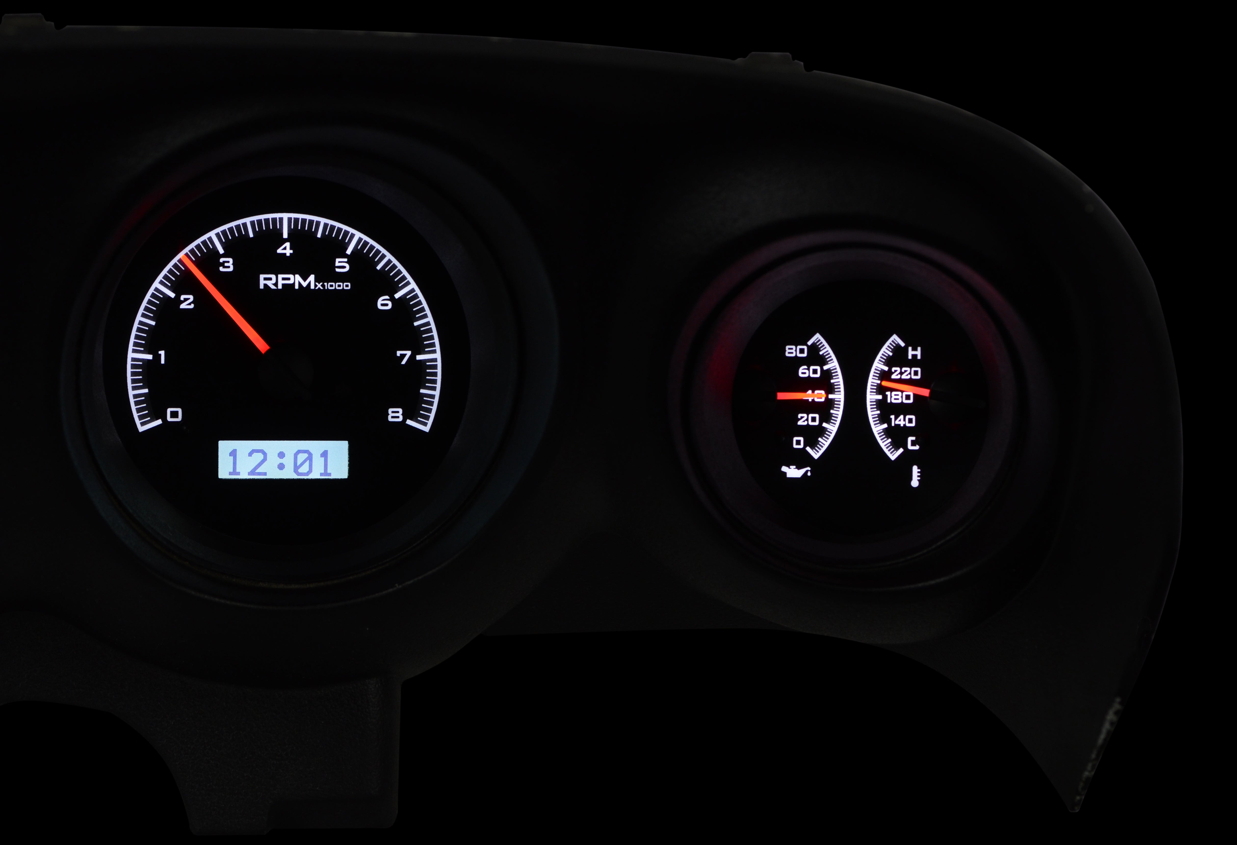 Dakota Digital VHX-69F-MUS — 1969–70 Ford Mustang VHX Gauge