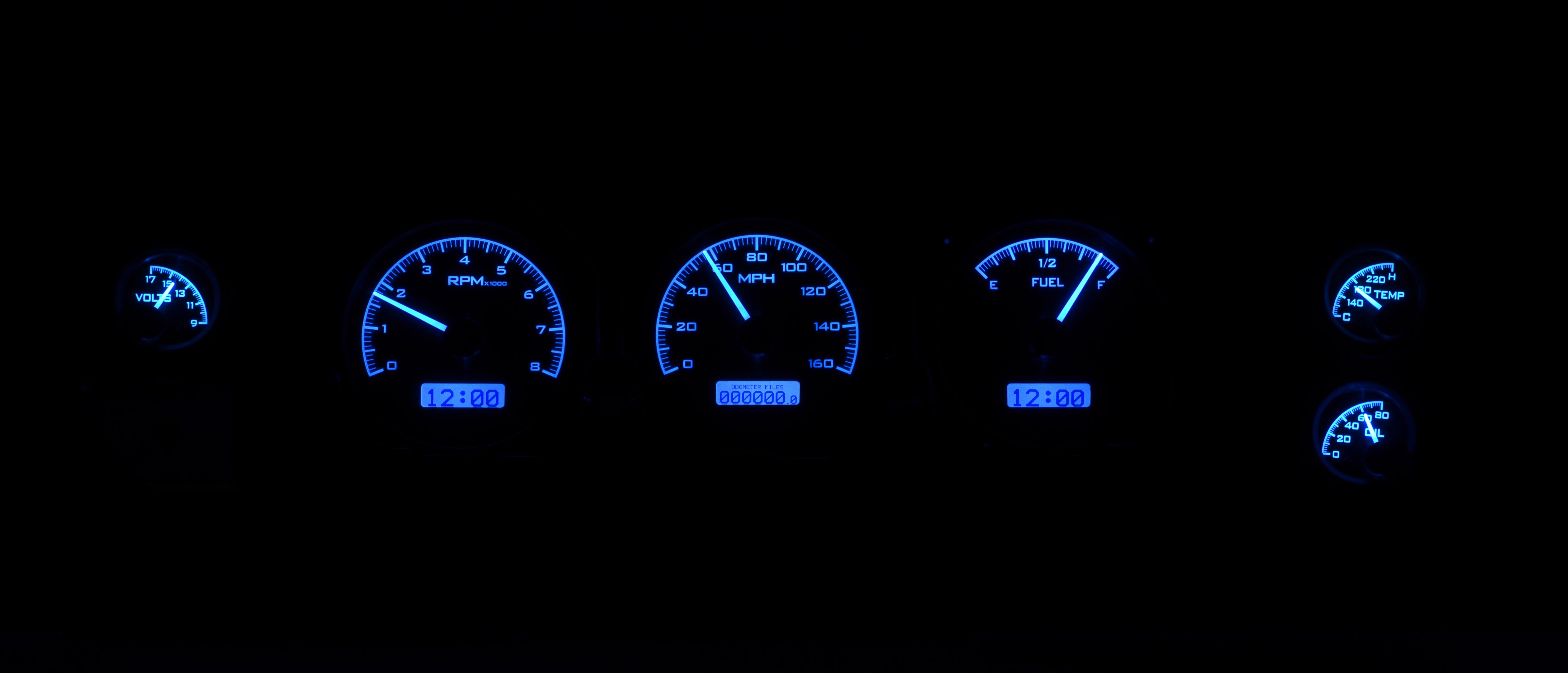 Dakota Digital VHX-70C-CVL — 1970–72 Chevy Chevelle / El Camino VHX Gauge Kit