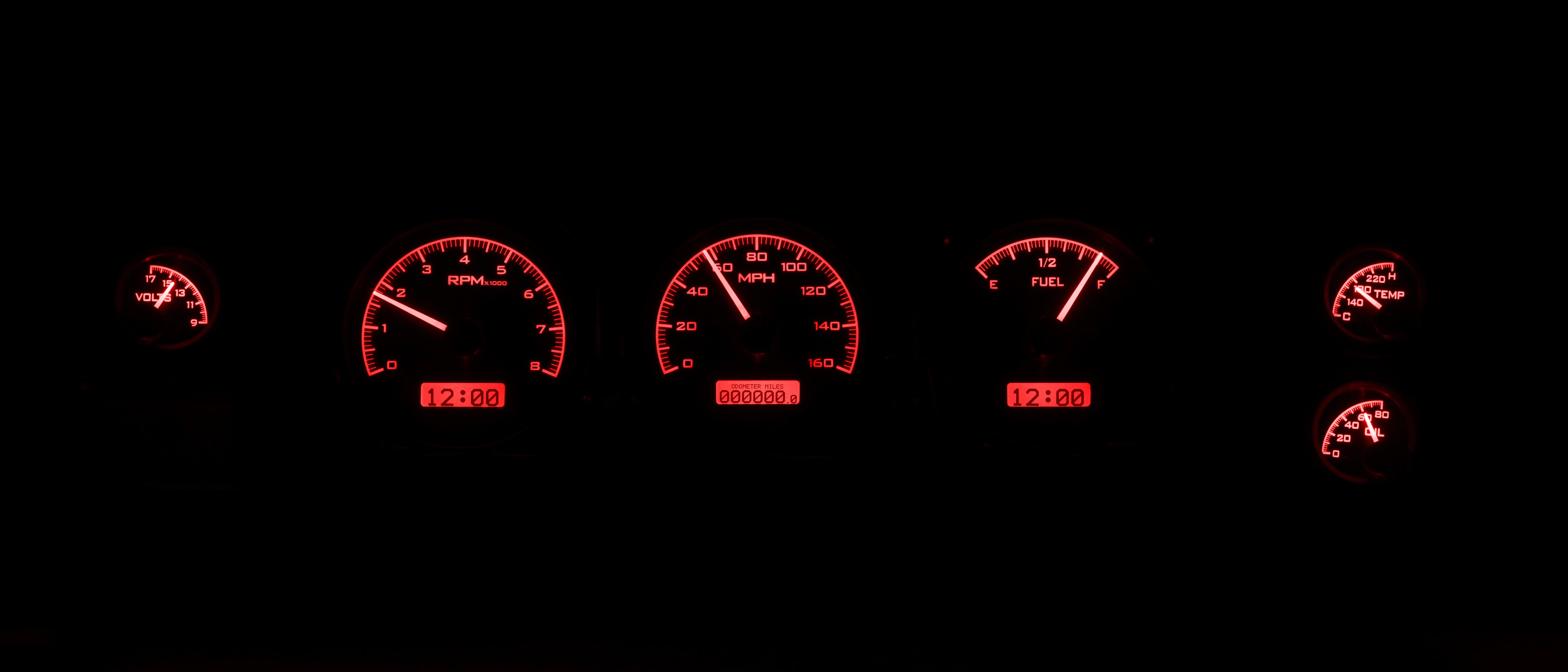Dakota Digital VHX-70C-CVL — 1970–72 Chevy Chevelle / El Camino VHX Gauge Kit