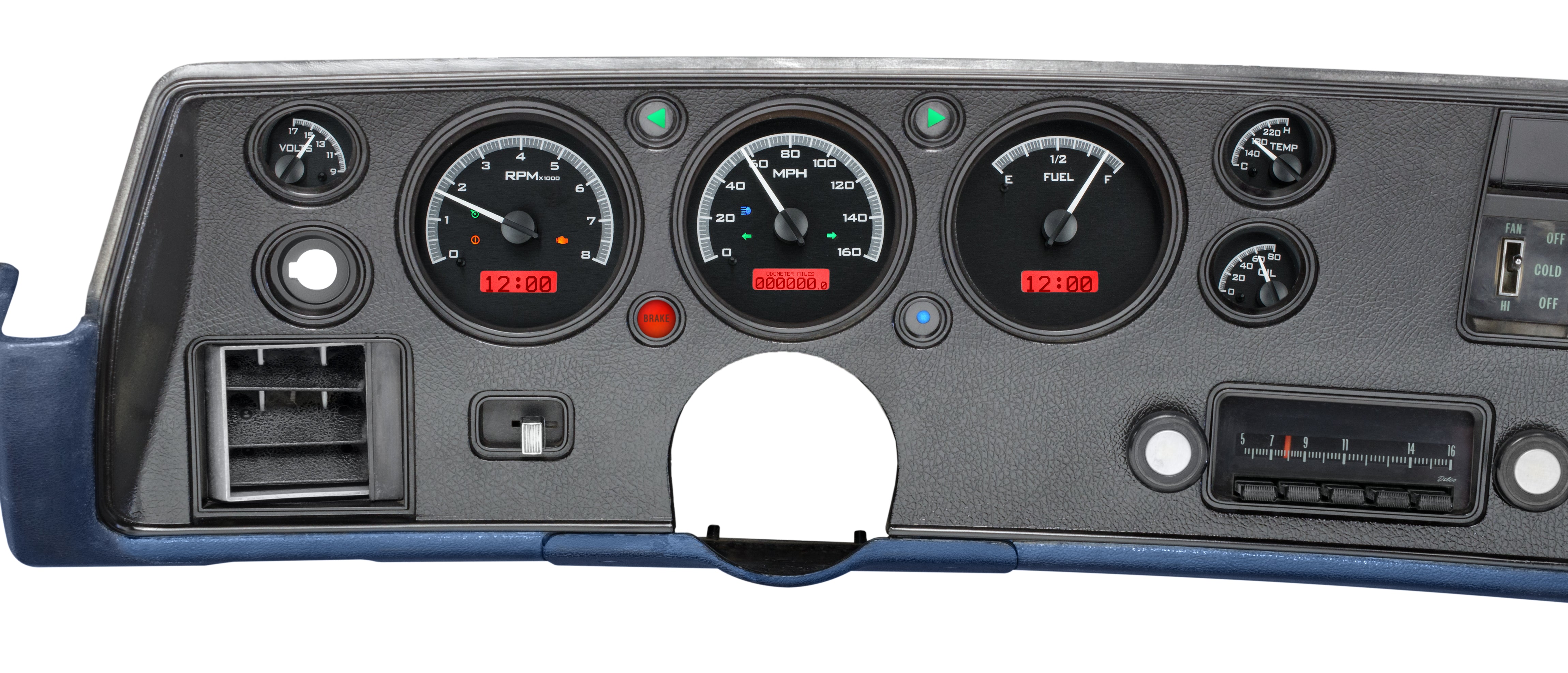 Dakota Digital VHX-70C-CVL — 1970–72 Chevy Chevelle / El Camino VHX Gauge Kit
